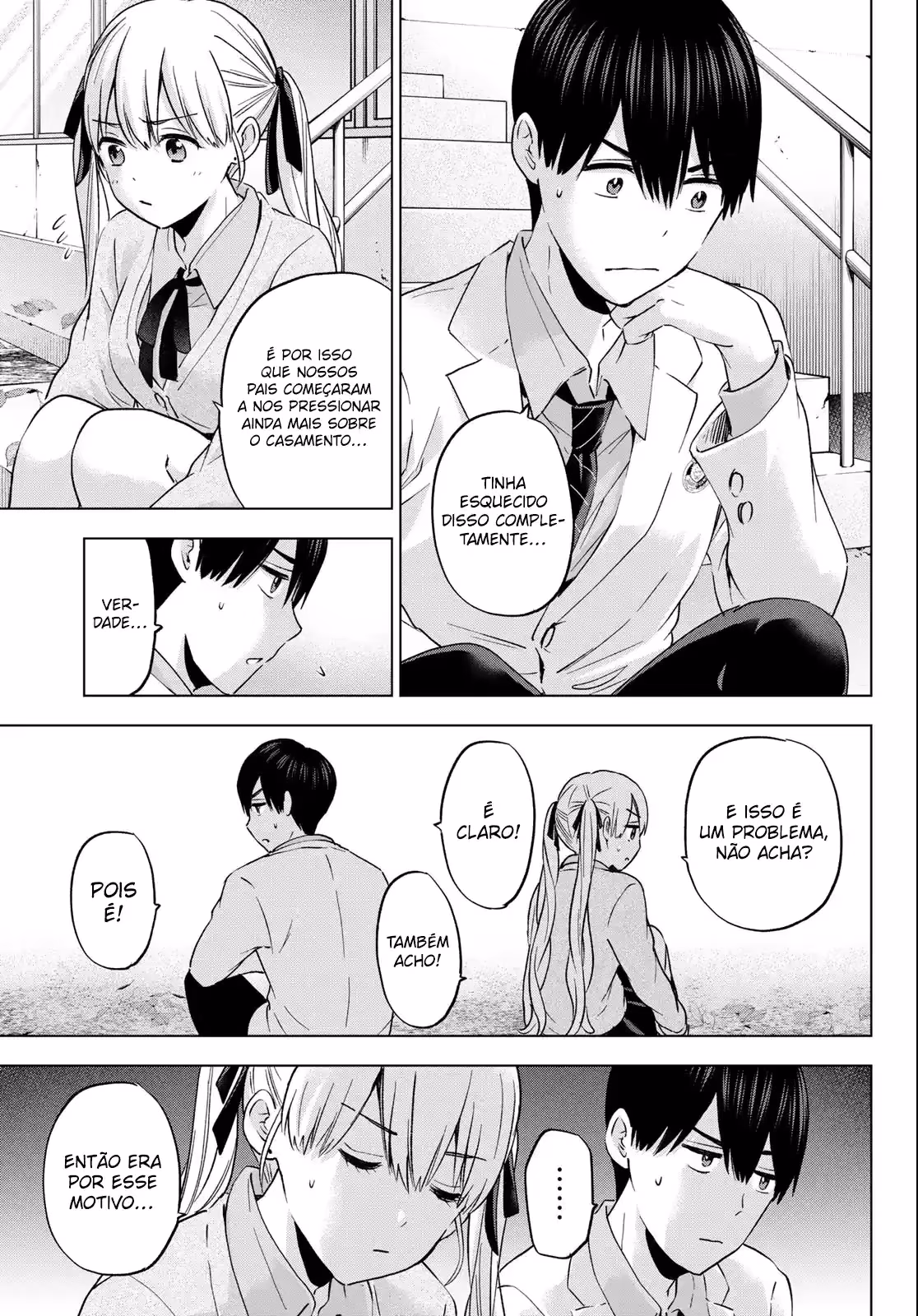Kakkou no Iinazuke, capítulo 144, página 4