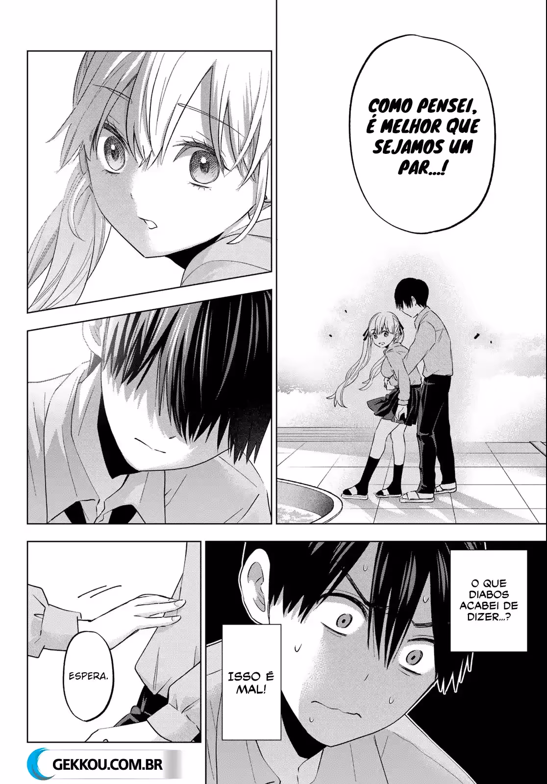 Kakkou no Iinazuke, capítulo 104, página 3