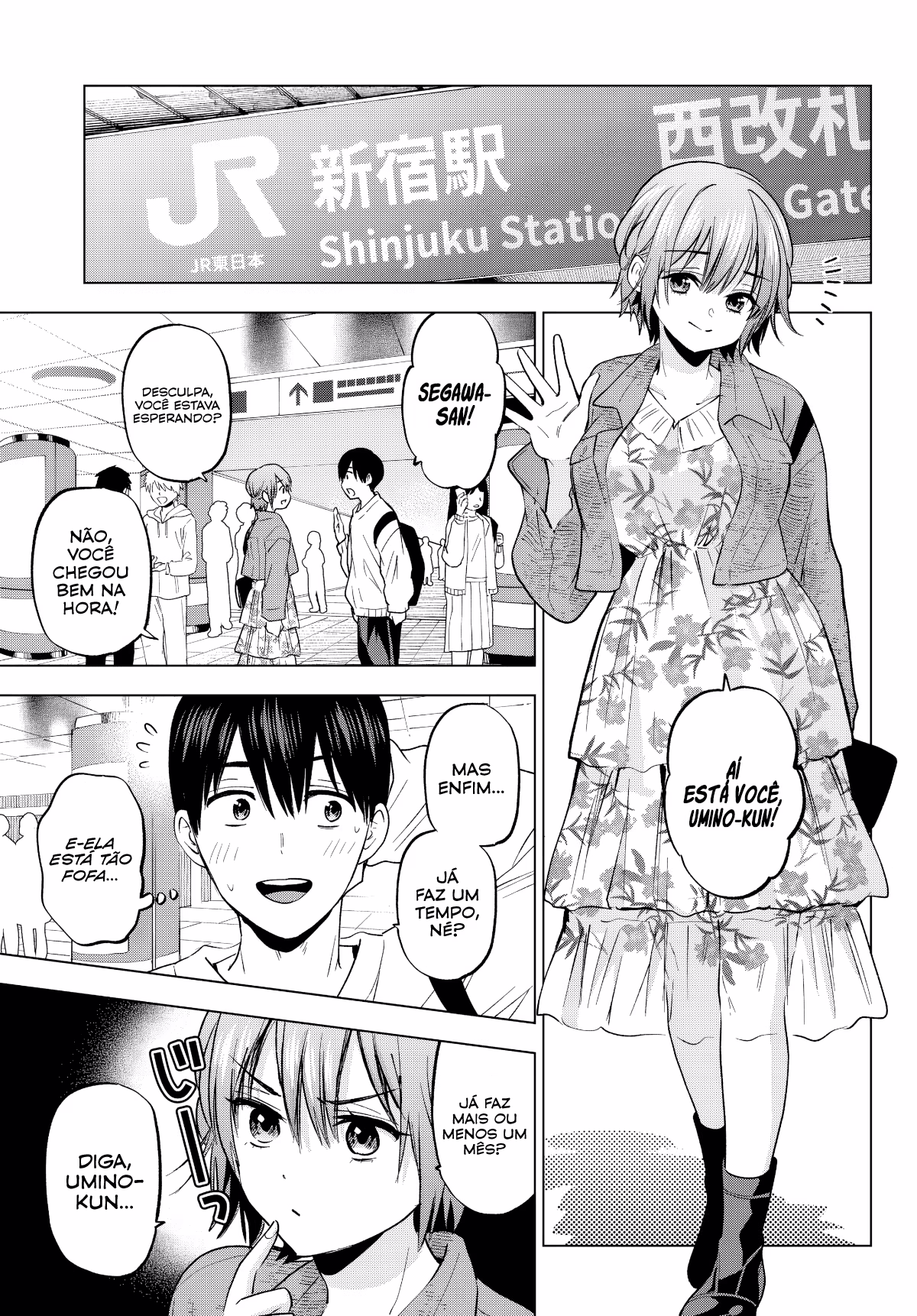 Kakkou no Iinazuke, capítulo 203, página 4