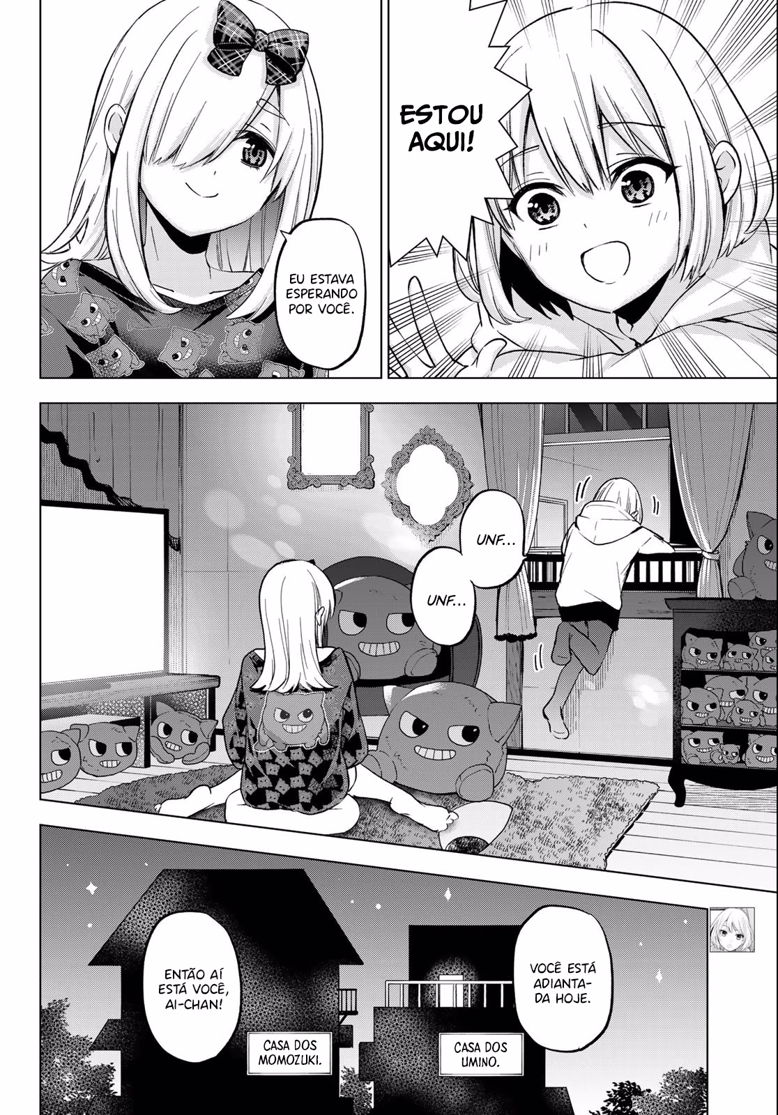 Kakkou no Iinazuke, capítulo 177, página 3