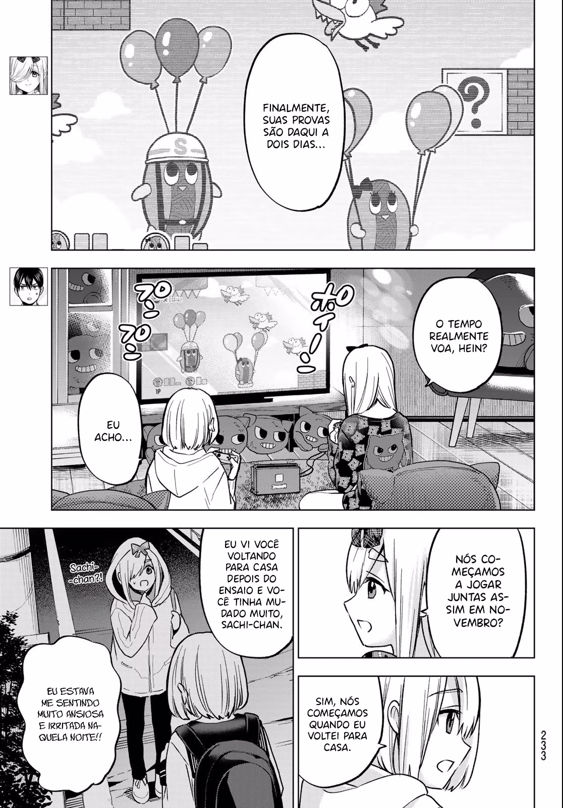 Kakkou no Iinazuke, capítulo 177, página 4