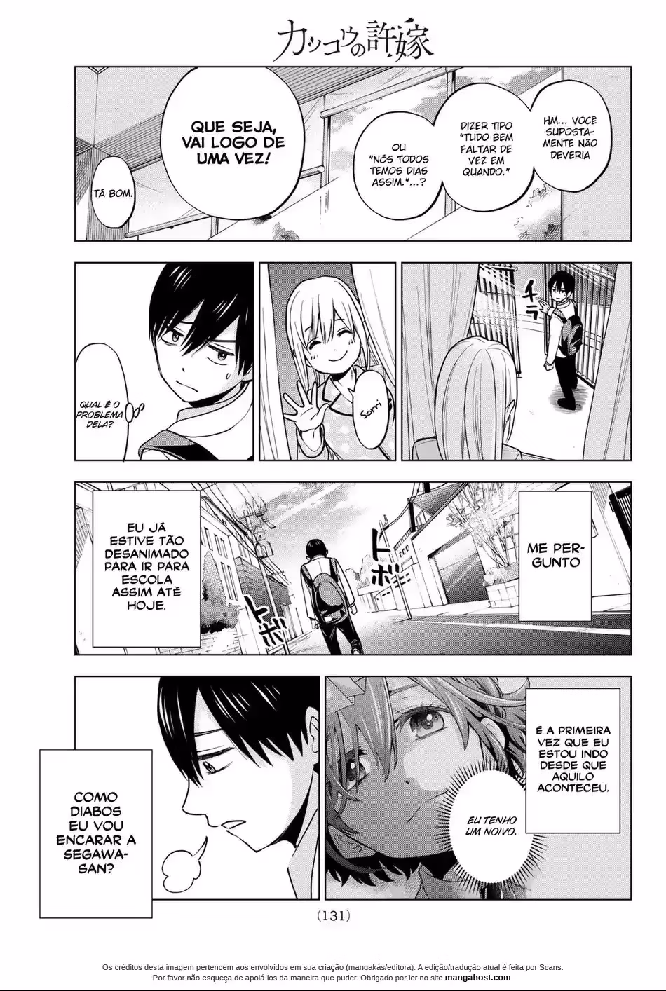 Kakkou no Iinazuke, capítulo 9, página 4