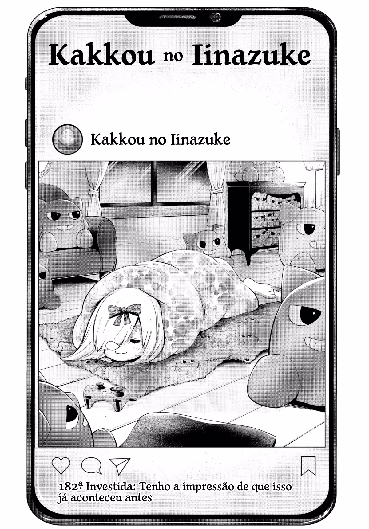 Kakkou no Iinazuke, capítulo 182, página 2