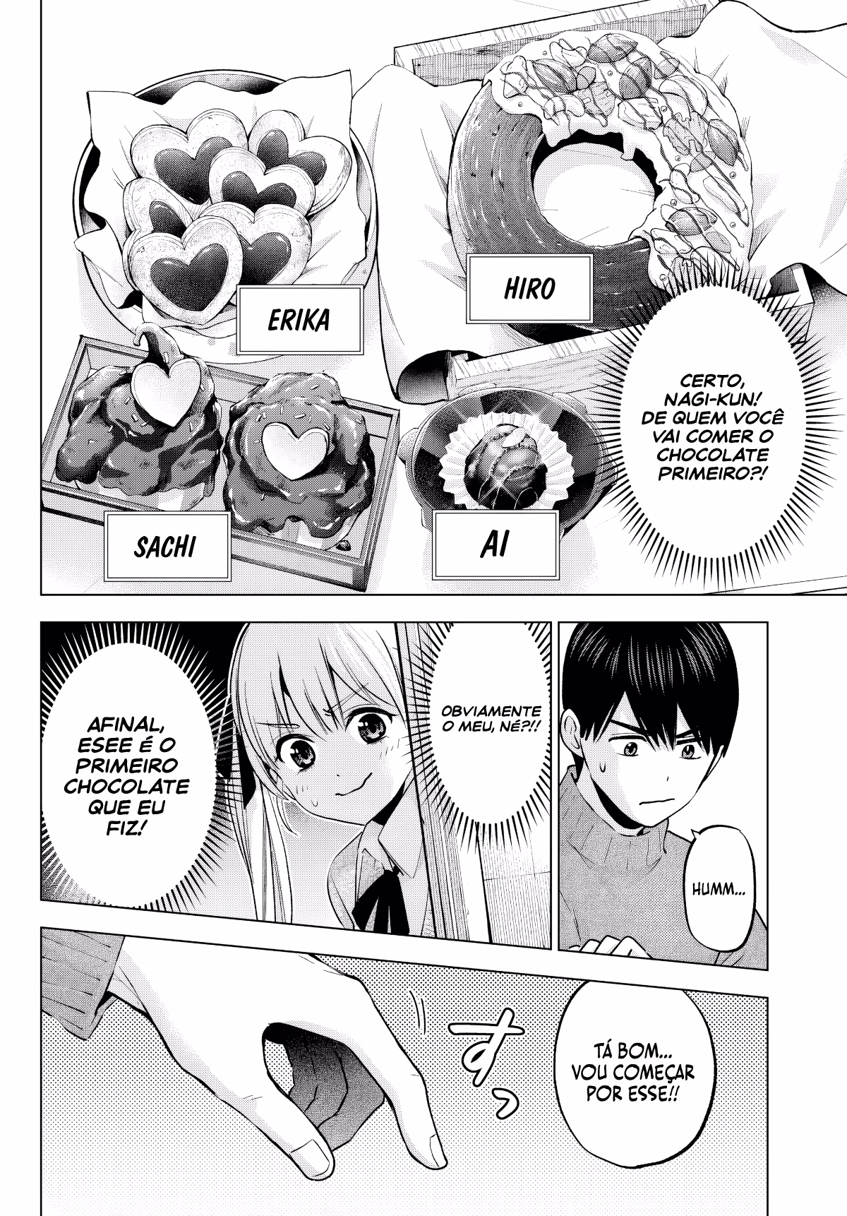 Kakkou no Iinazuke, capítulo 182, página 3