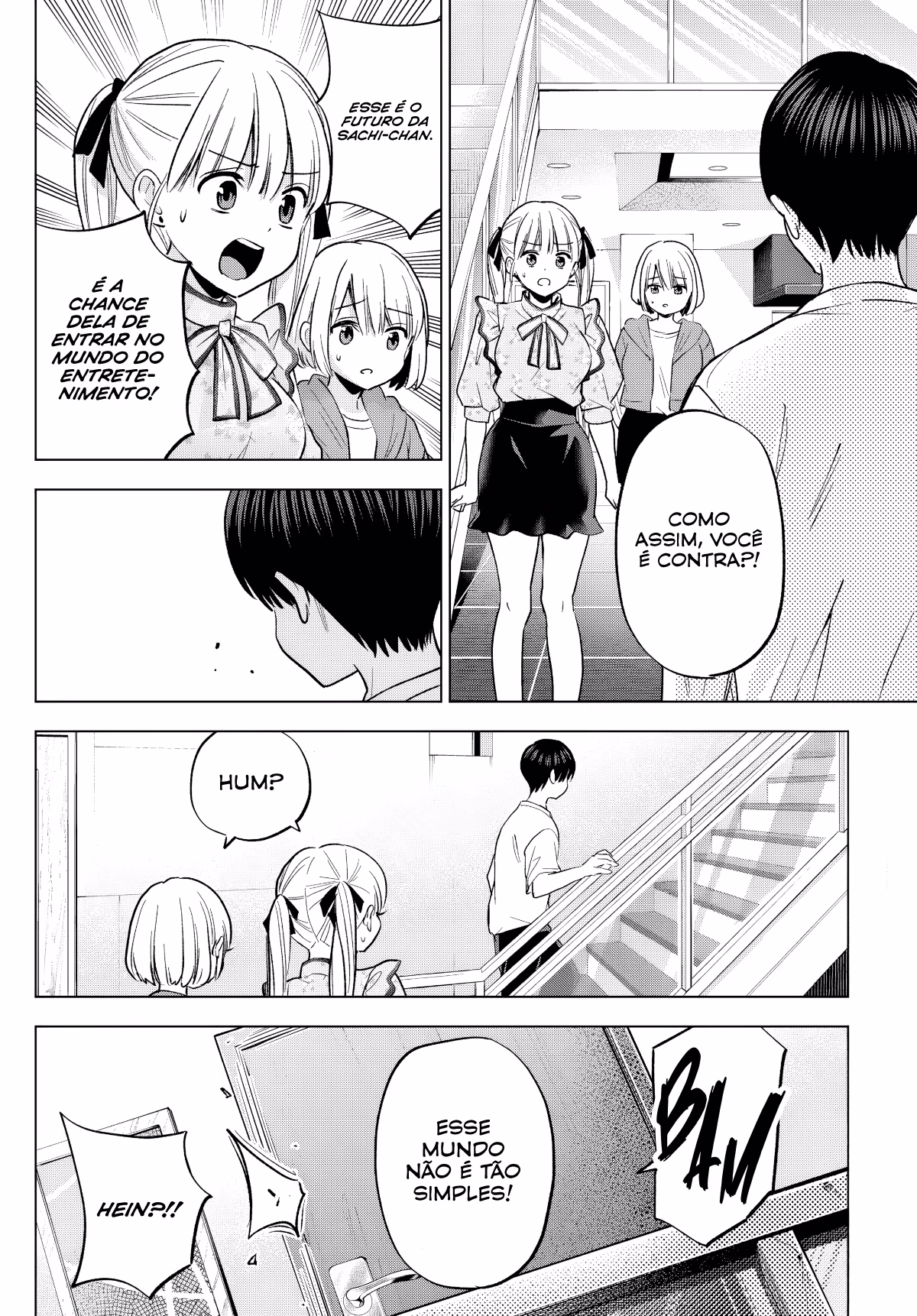 Kakkou no Iinazuke, capítulo 273, página 3