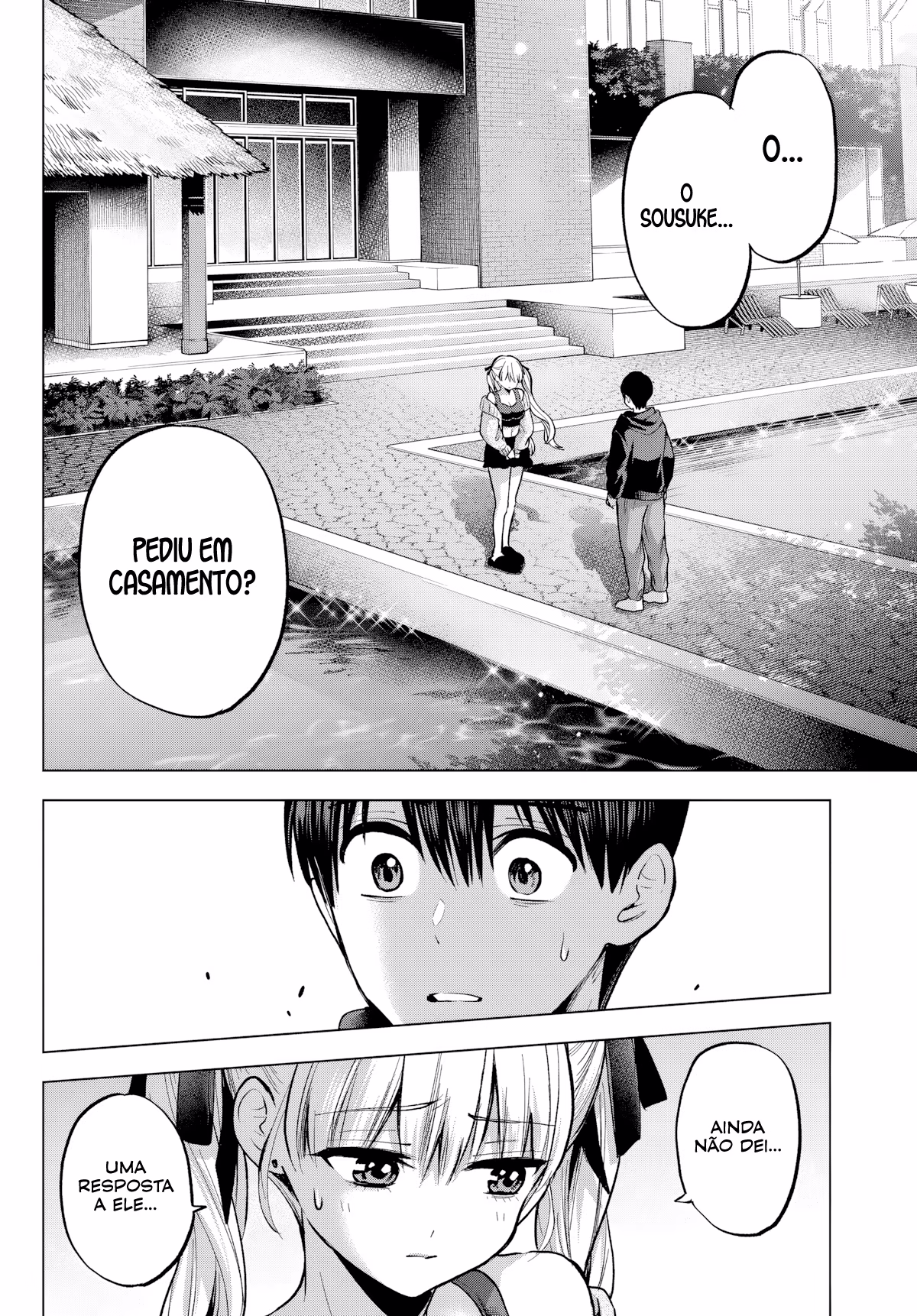 Kakkou no Iinazuke, capítulo 288, página 3