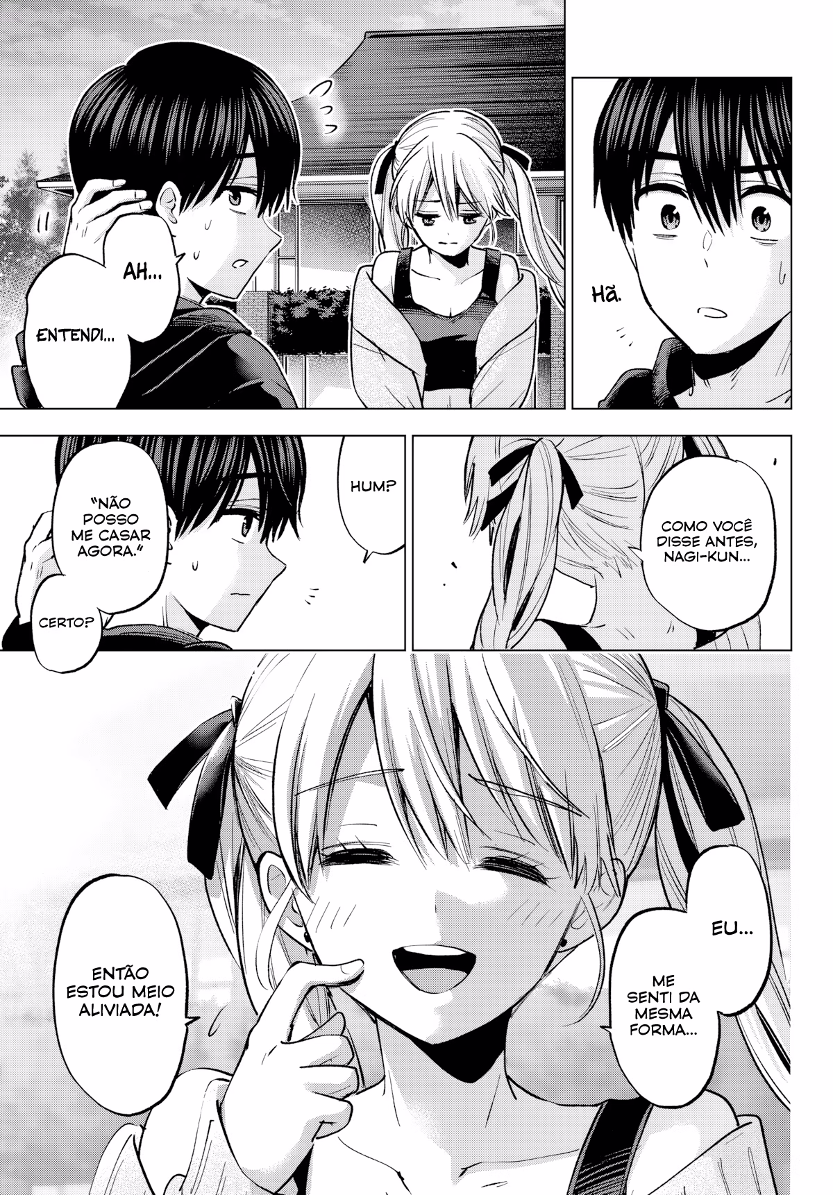 Kakkou no Iinazuke, capítulo 288, página 4