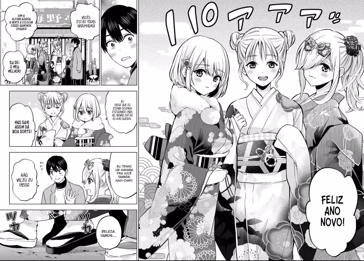 Kakkou no Iinazuke, capítulo 169, página 3