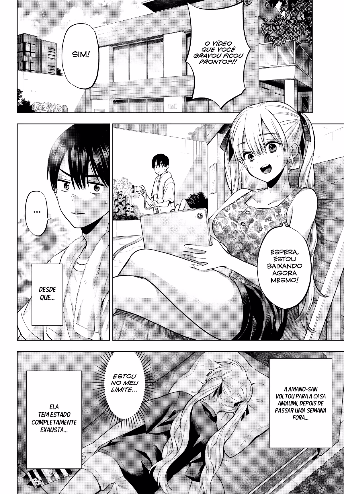 Kakkou no Iinazuke, capítulo 264, página 3