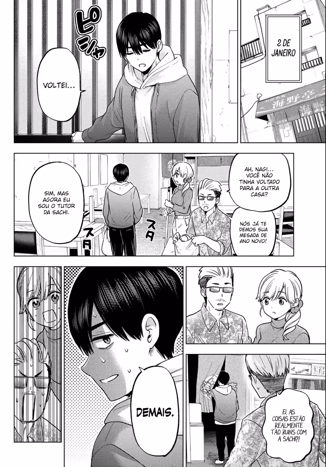 Kakkou no Iinazuke, capítulo 170, página 3
