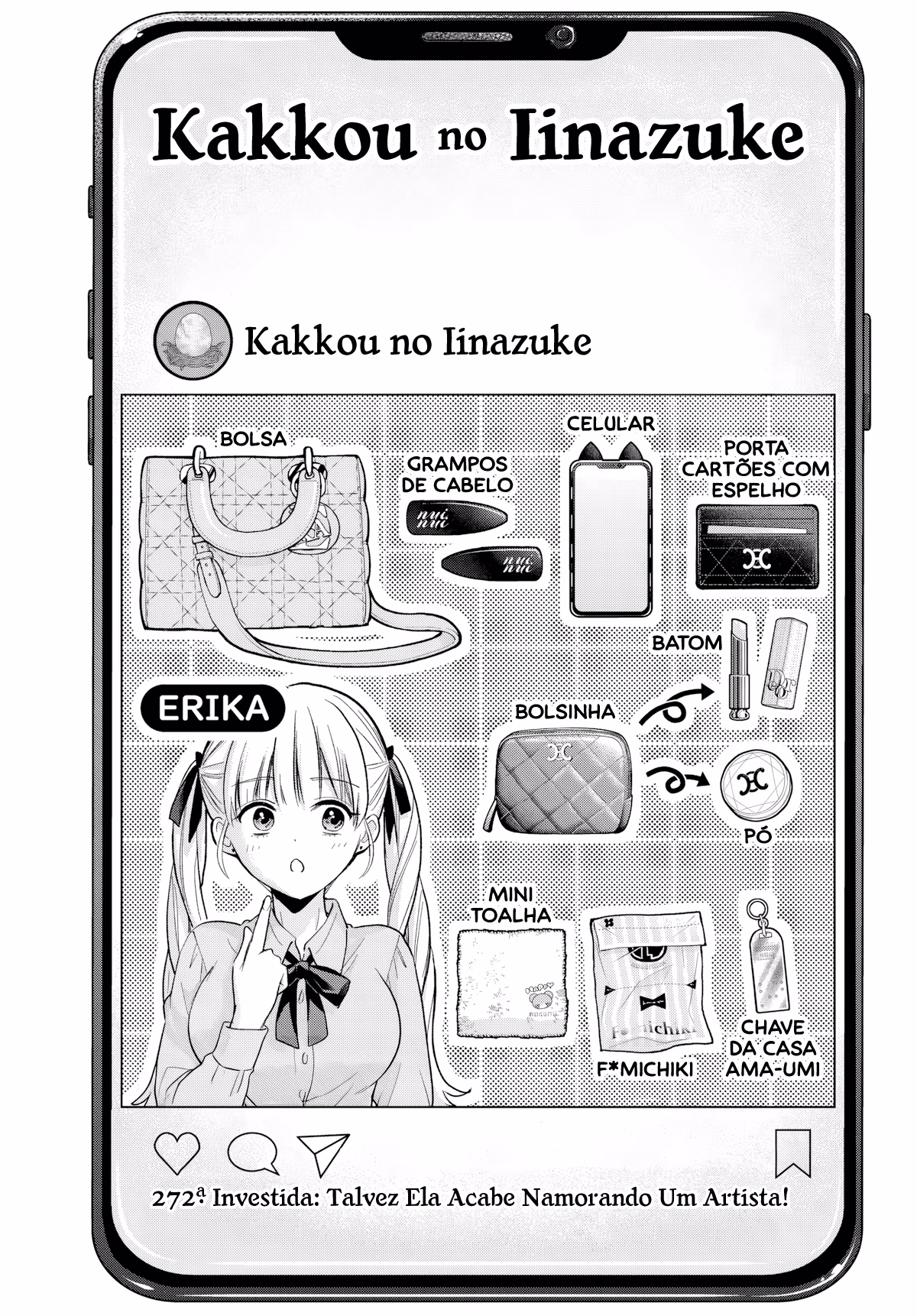 Kakkou no Iinazuke, capítulo 272, página 2