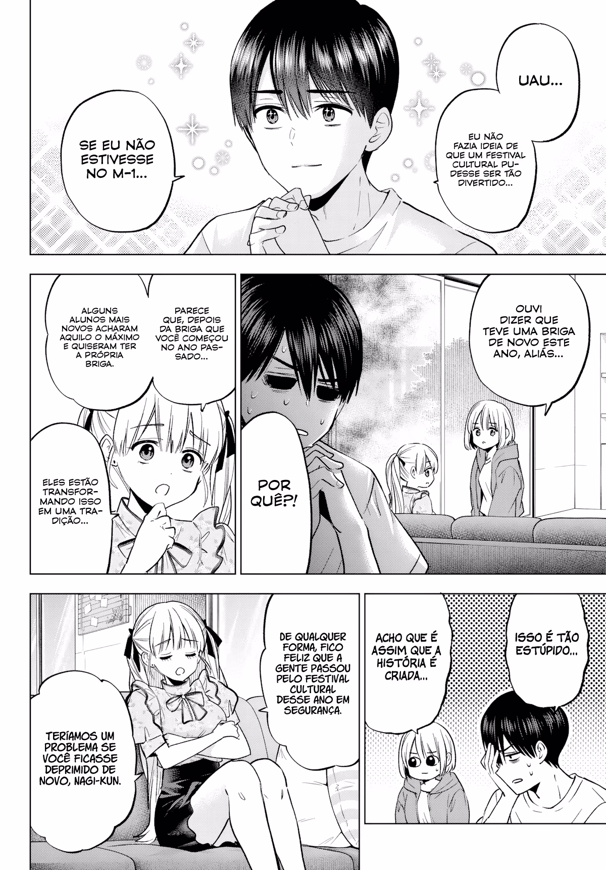 Kakkou no Iinazuke, capítulo 272, página 3