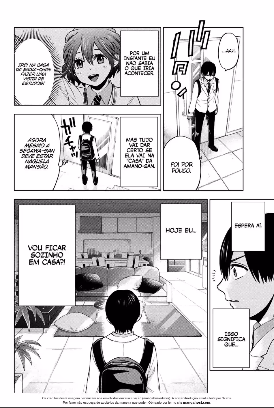 Kakkou no Iinazuke, capítulo 12, página 3
