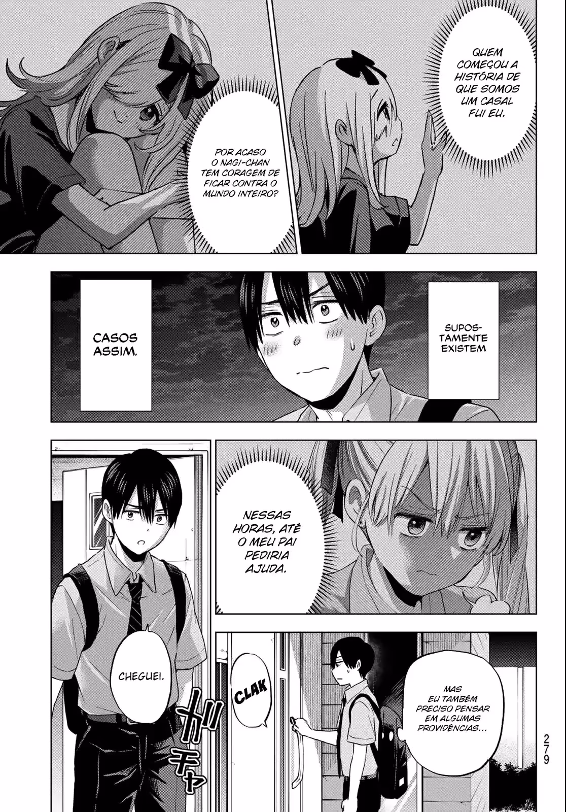 Kakkou no Iinazuke, capítulo 82, página 4
