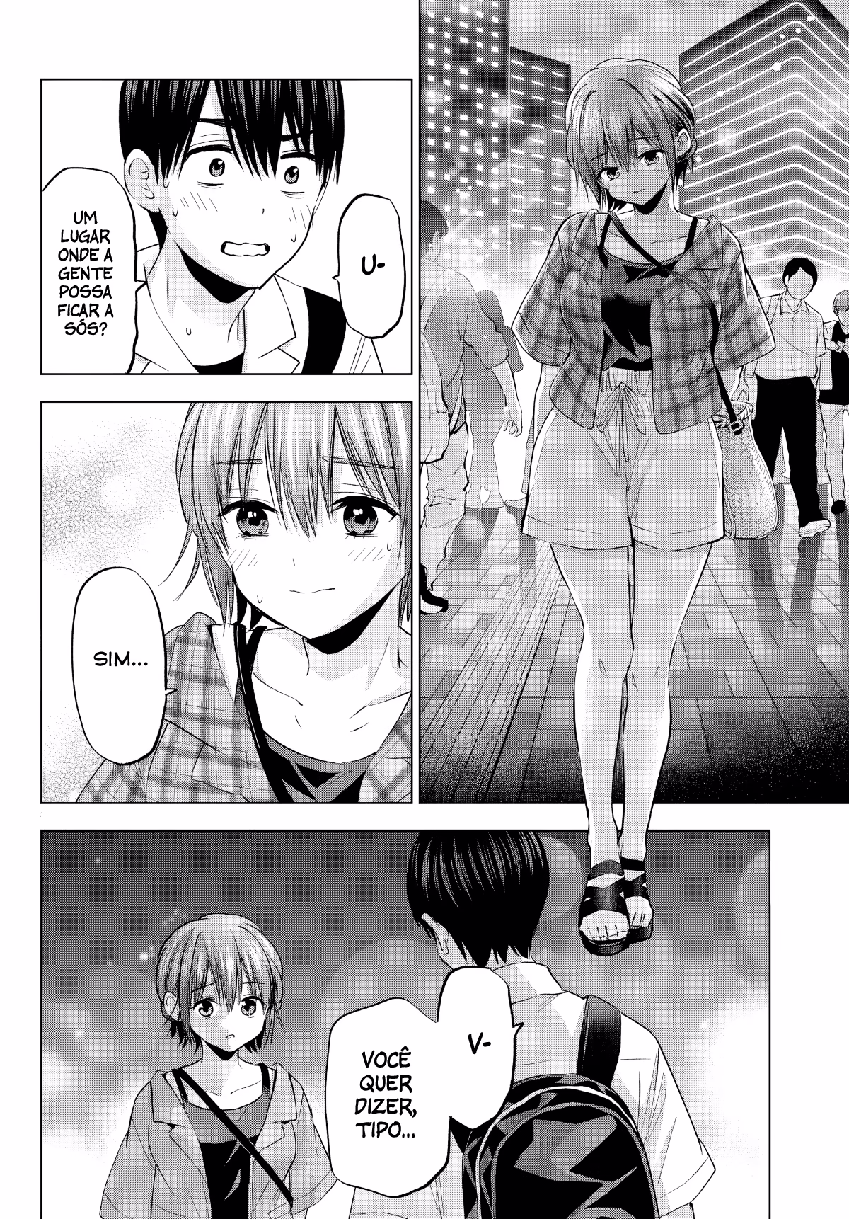 Kakkou no Iinazuke, capítulo 255, página 3