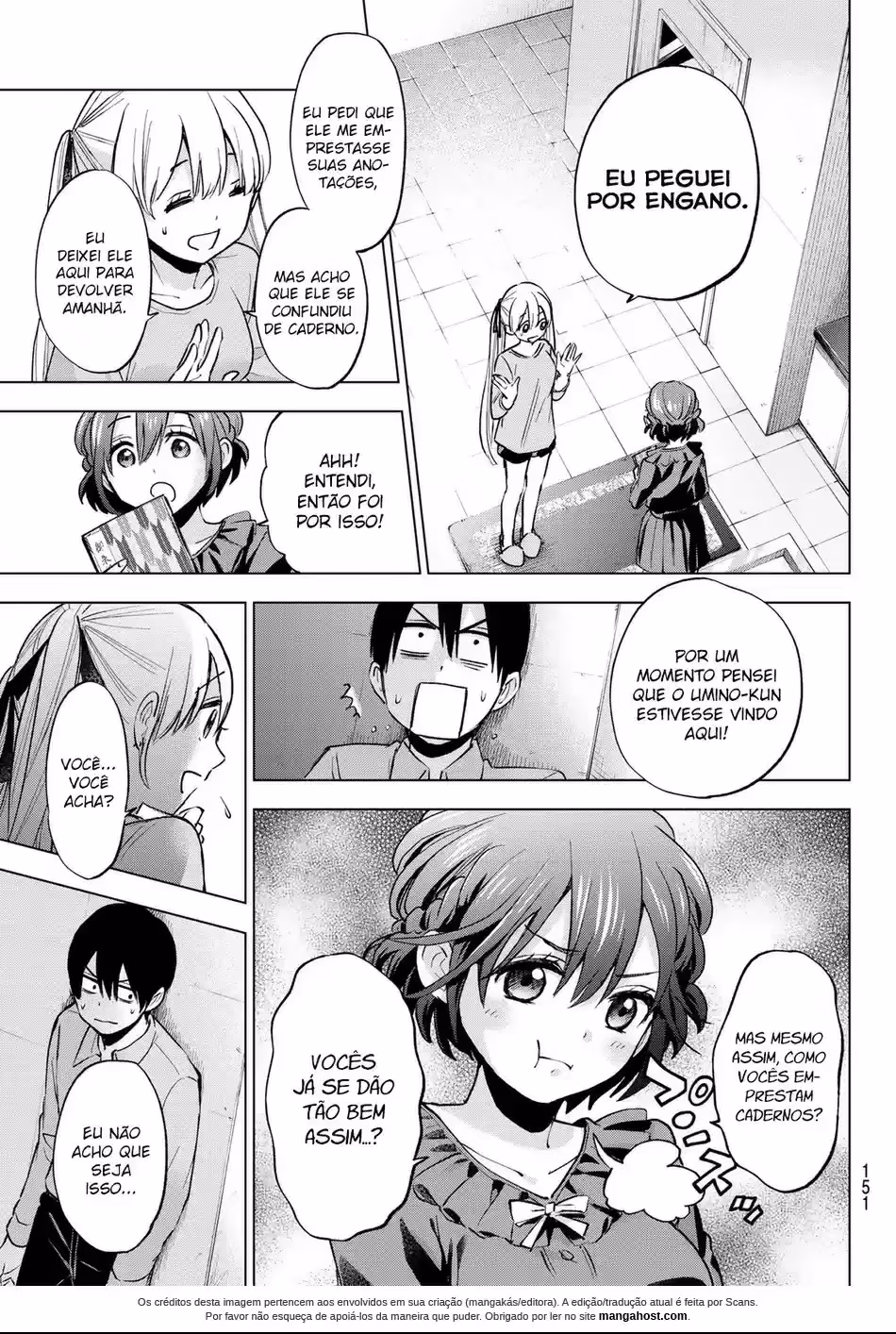 Kakkou no Iinazuke, capítulo 13, página 4