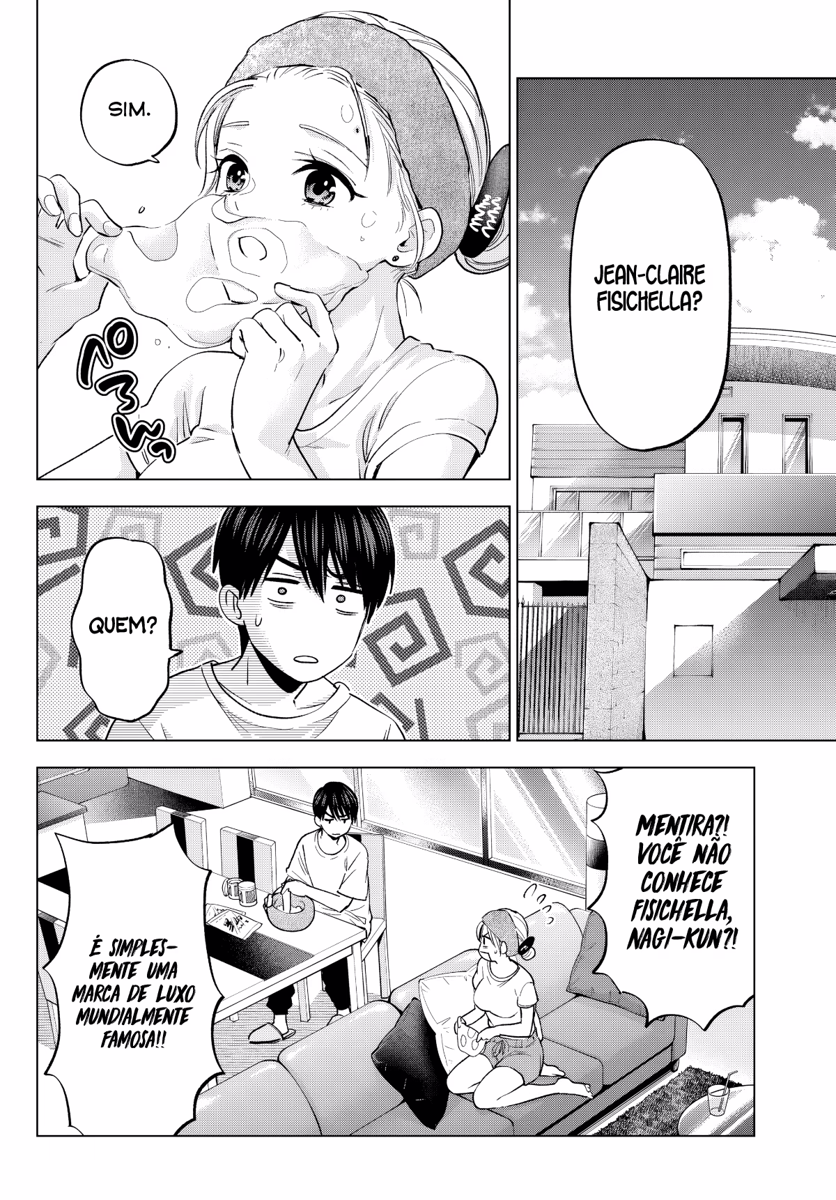 Kakkou no Iinazuke, capítulo 261, página 3