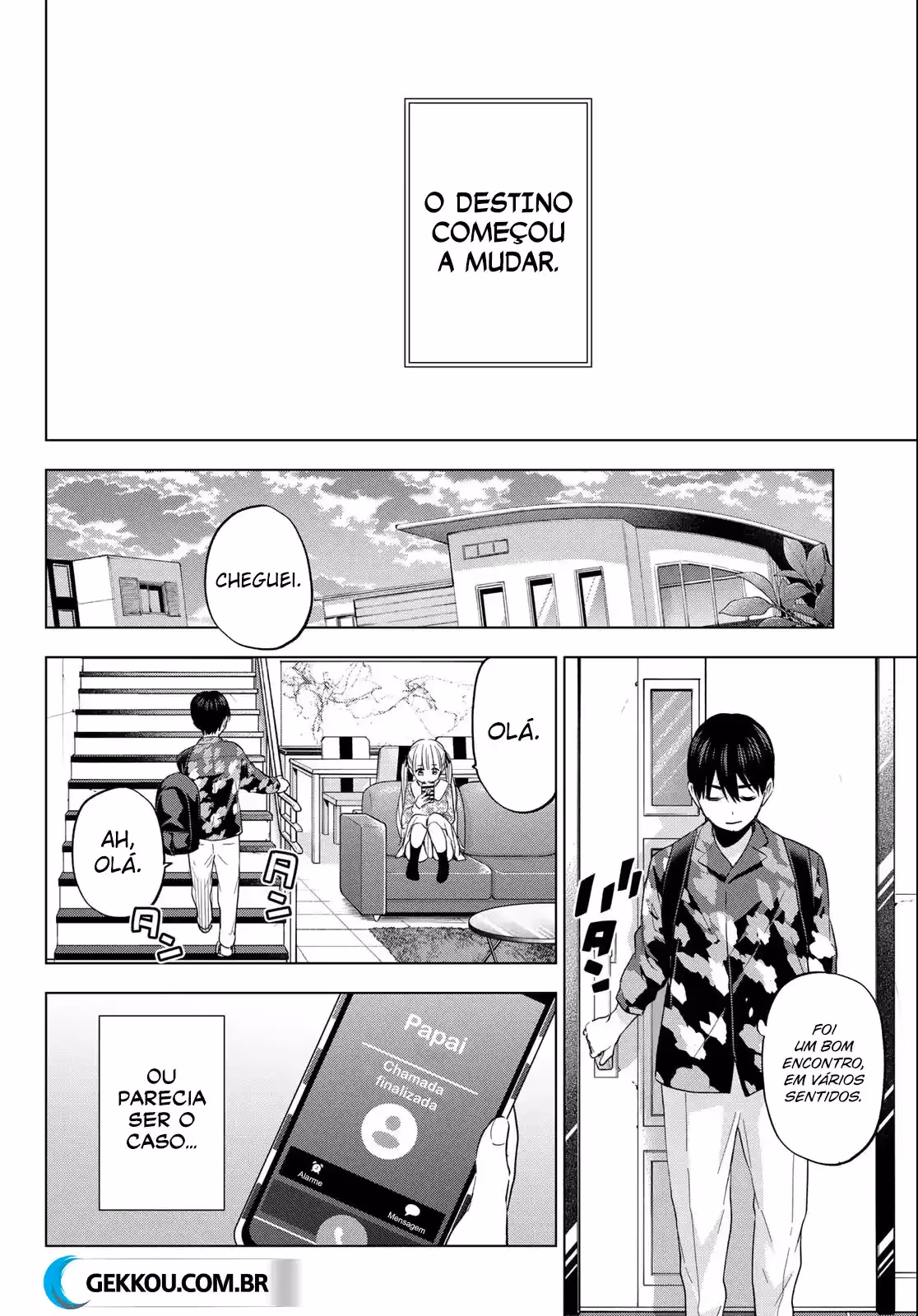 Kakkou no Iinazuke, capítulo 127, página 3