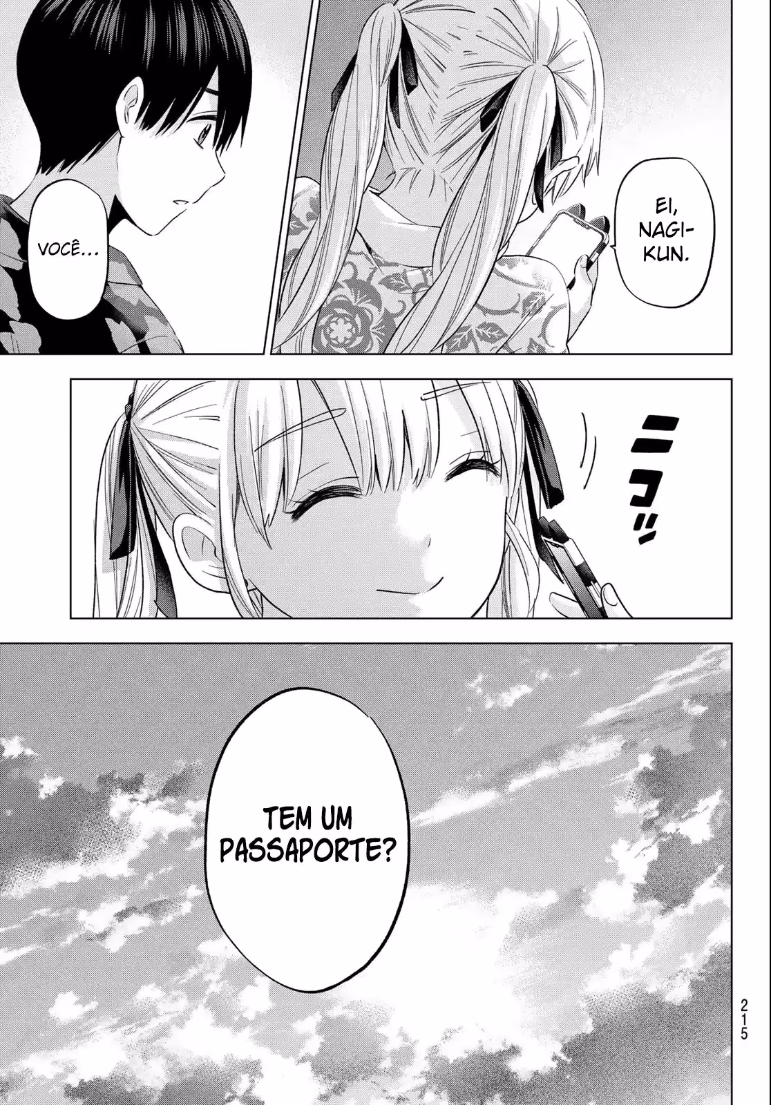 Kakkou no Iinazuke, capítulo 127, página 4