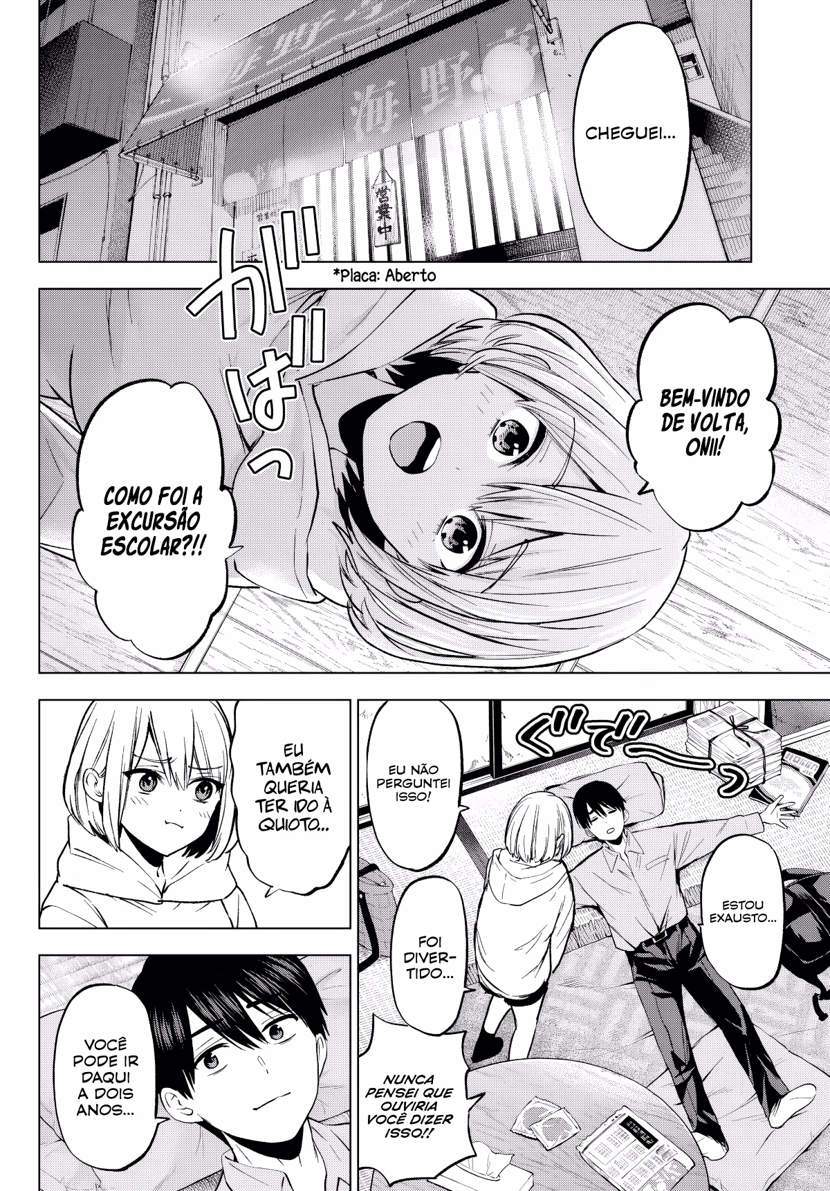 Kakkou no Iinazuke, capítulo 220, página 3