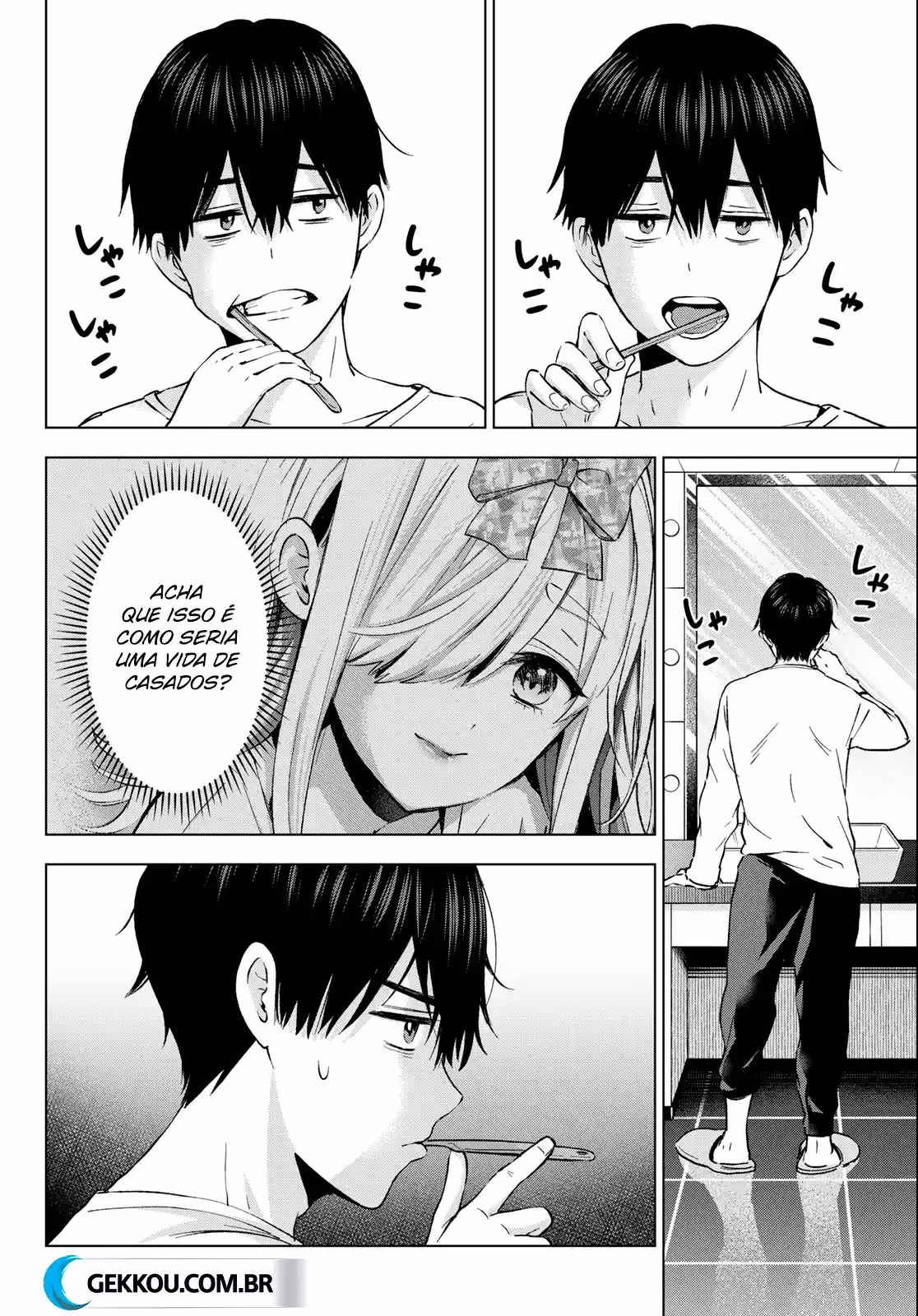 Kakkou no Iinazuke, capítulo 148, página 3
