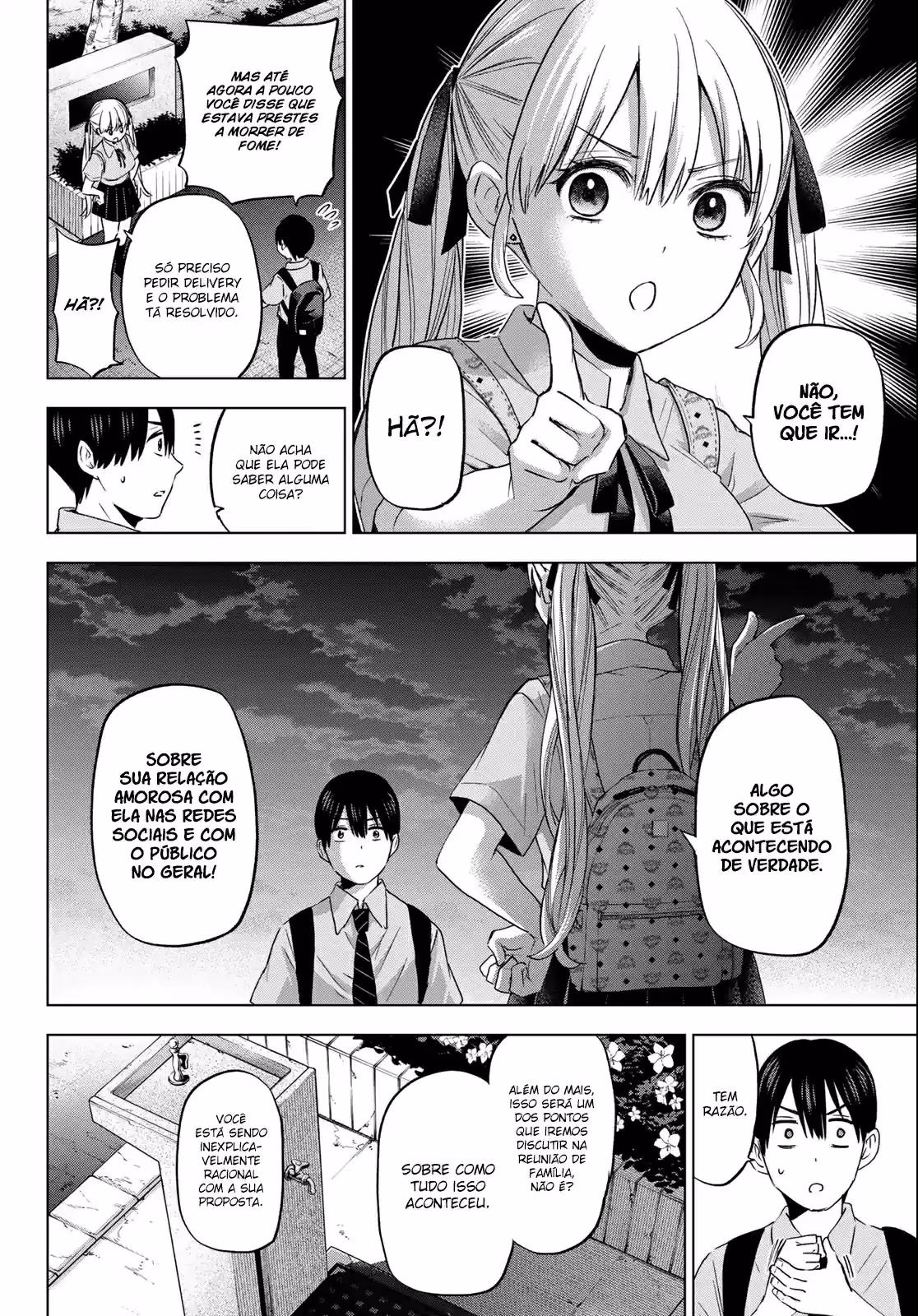 Kakkou no Iinazuke, capítulo 81, página 3