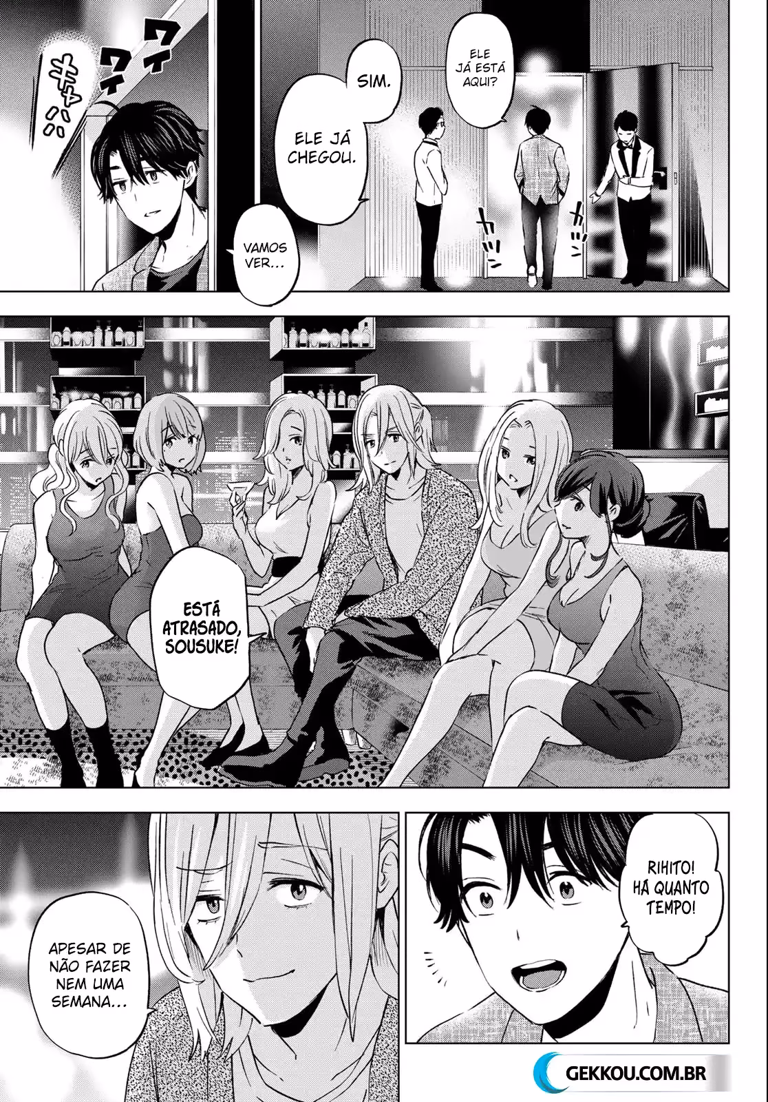 Kakkou no Iinazuke, capítulo 145, página 4