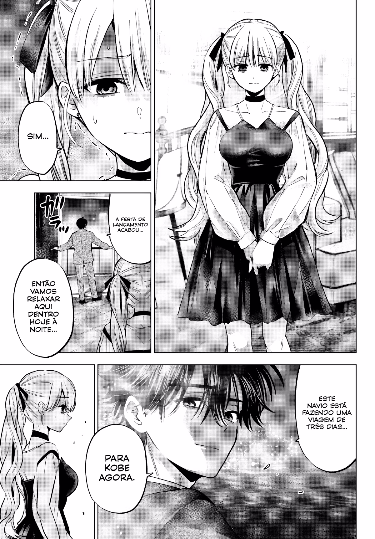 Kakkou no Iinazuke, capítulo 313, página 4