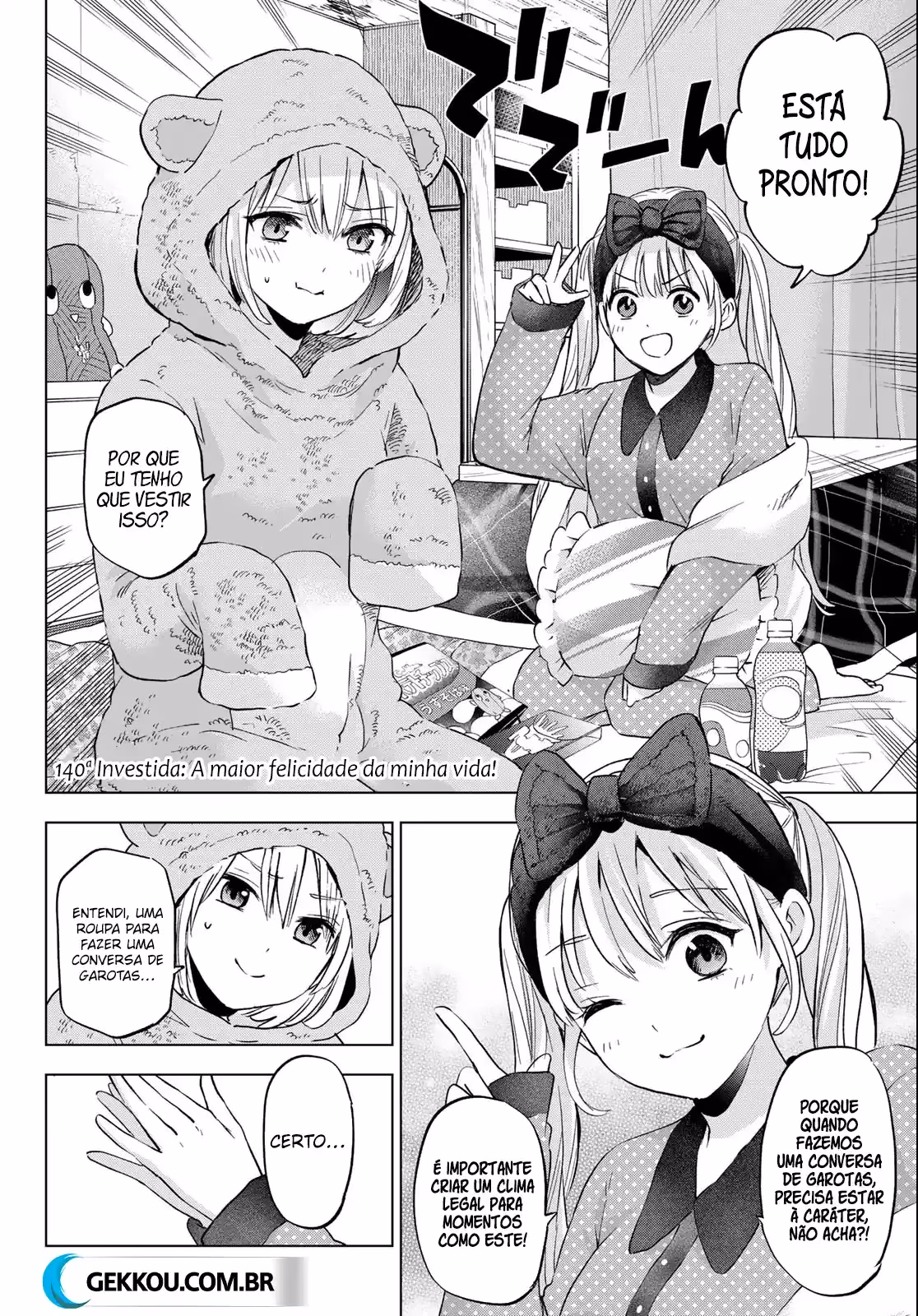 Kakkou no Iinazuke, capítulo 140, página 3