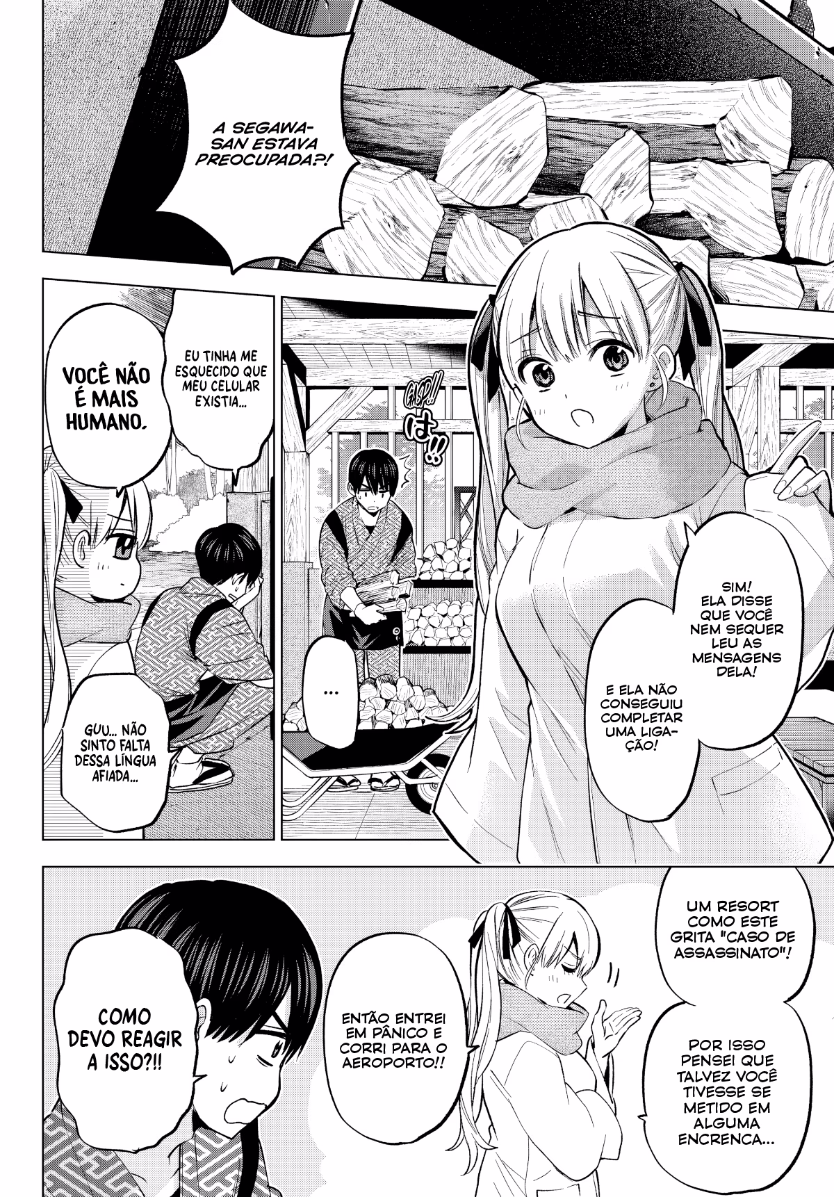 Kakkou no Iinazuke, capítulo 187, página 3