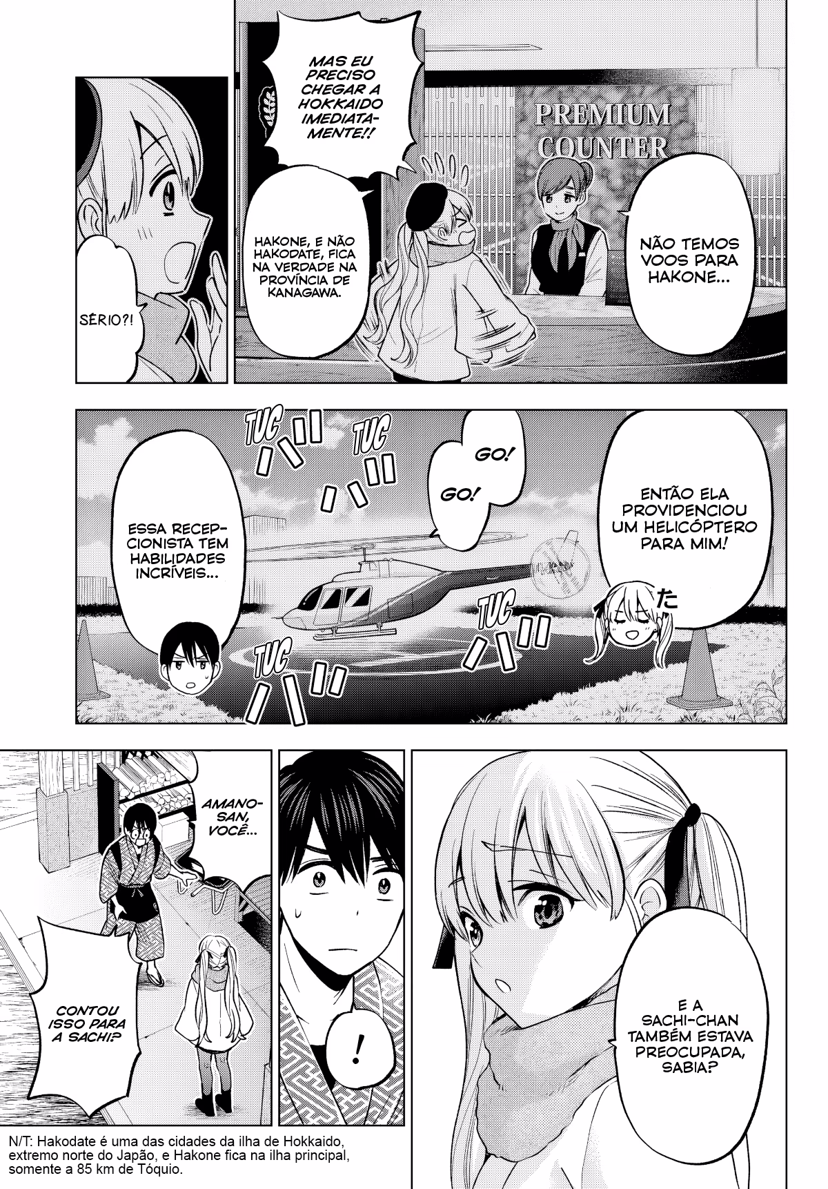 Kakkou no Iinazuke, capítulo 187, página 4