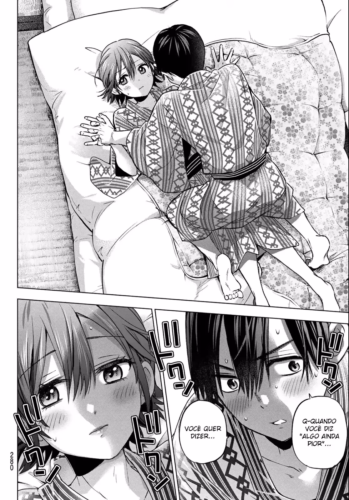 Kakkou no Iinazuke, capítulo 55, página 3