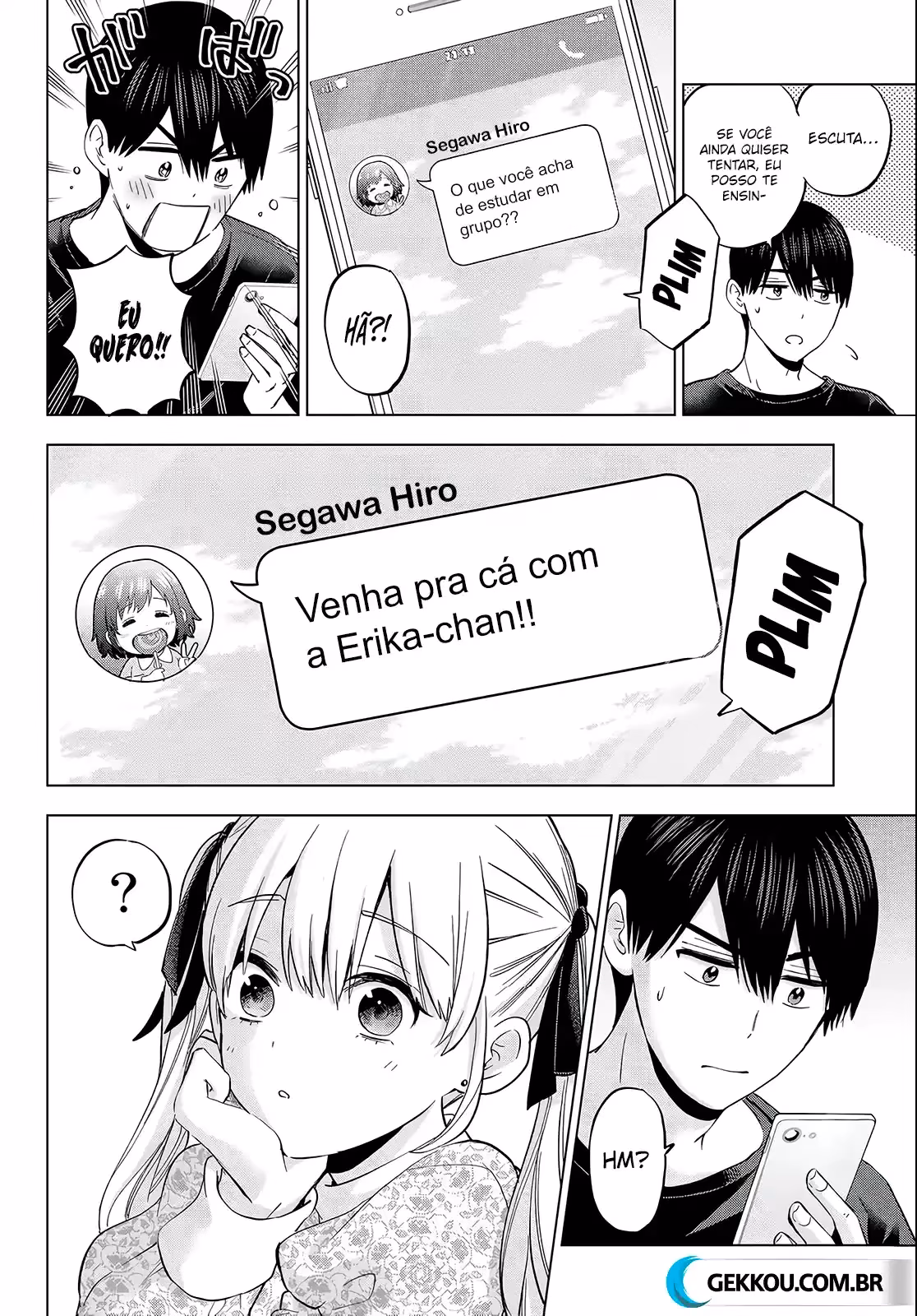 Kakkou no Iinazuke, capítulo 156, página 3