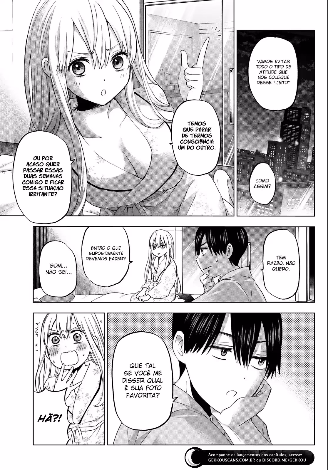 Kakkou no Iinazuke, capítulo 84, página 4