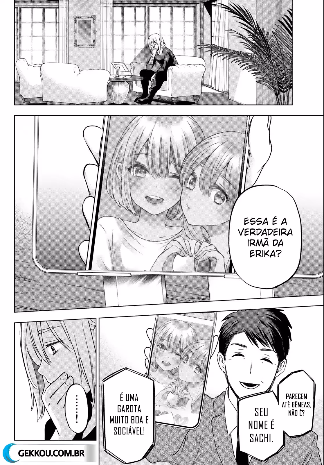 Kakkou no Iinazuke, capítulo 135, página 3