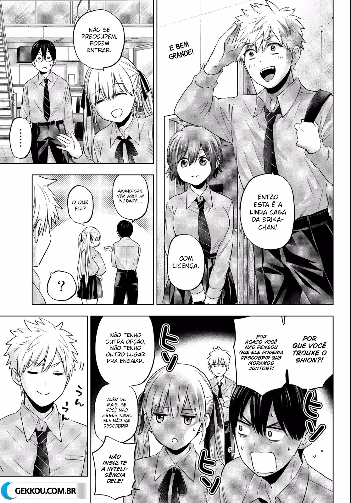 Kakkou no Iinazuke, capítulo 101, página 4