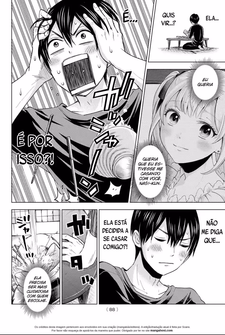 Kakkou no Iinazuke, capítulo 2, página 4