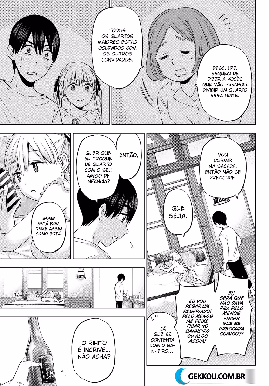 Kakkou no Iinazuke, capítulo 130, página 4