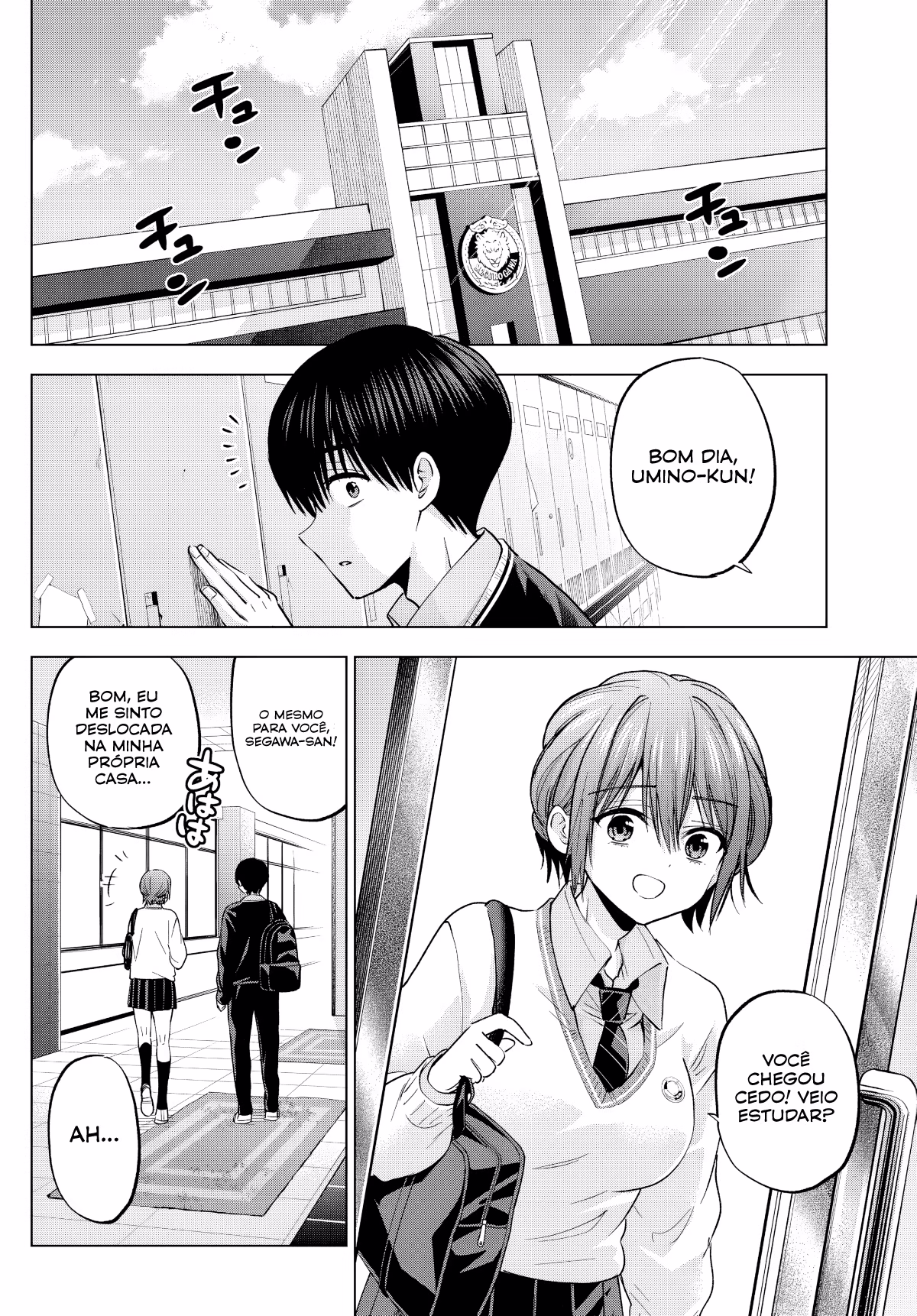 Kakkou no Iinazuke, capítulo 276, página 3