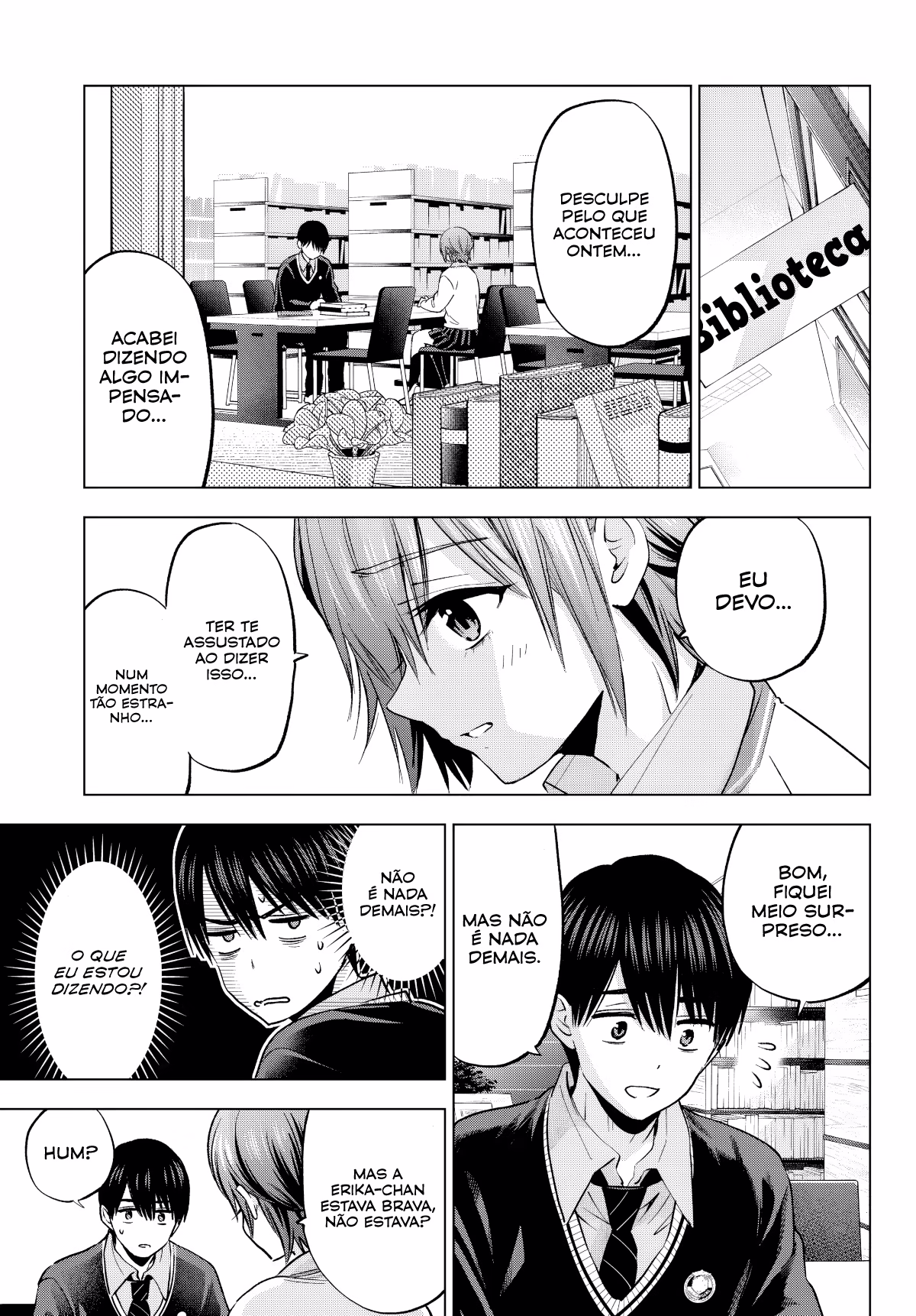 Kakkou no Iinazuke, capítulo 276, página 4
