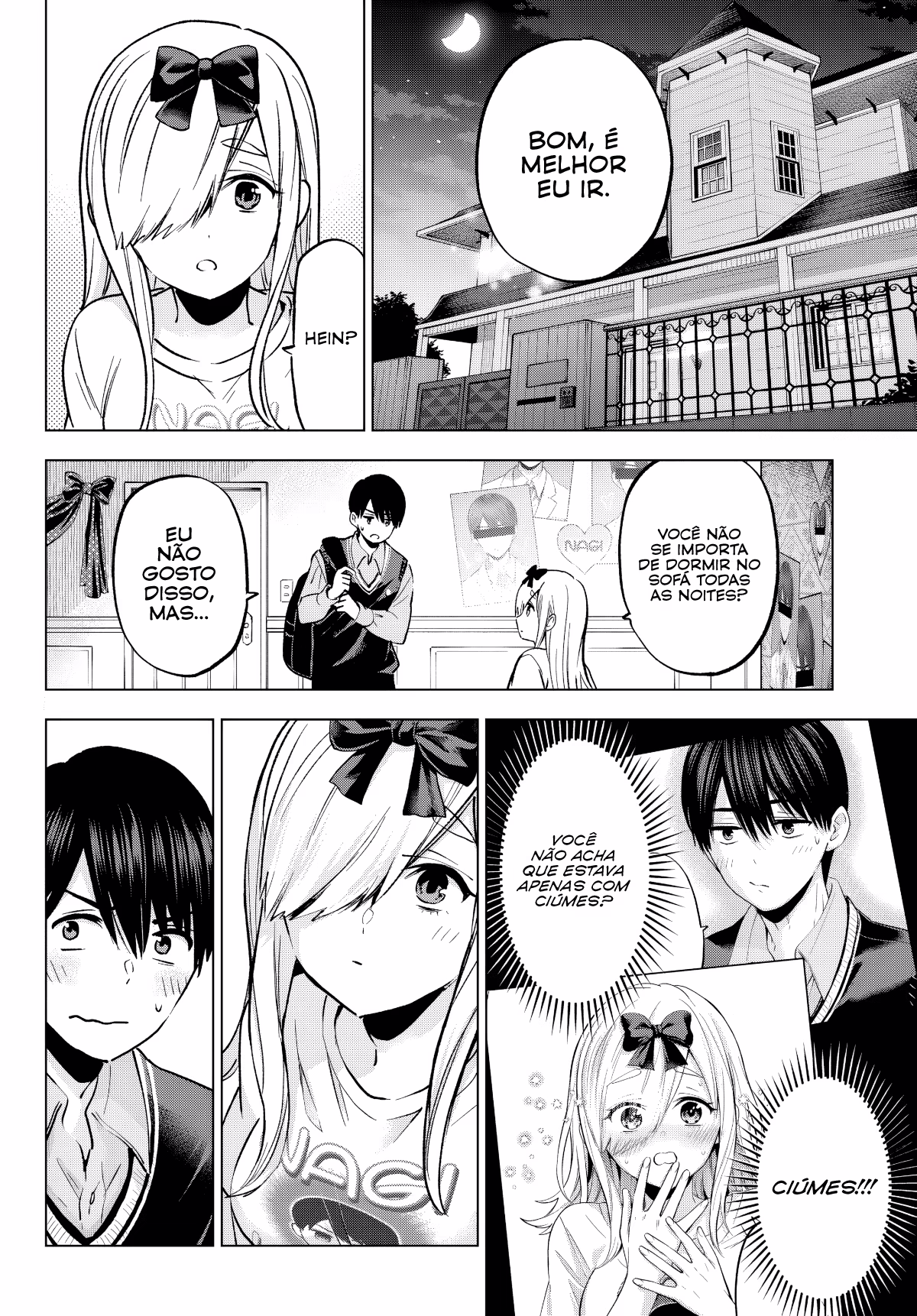 Kakkou no Iinazuke, capítulo 234, página 3