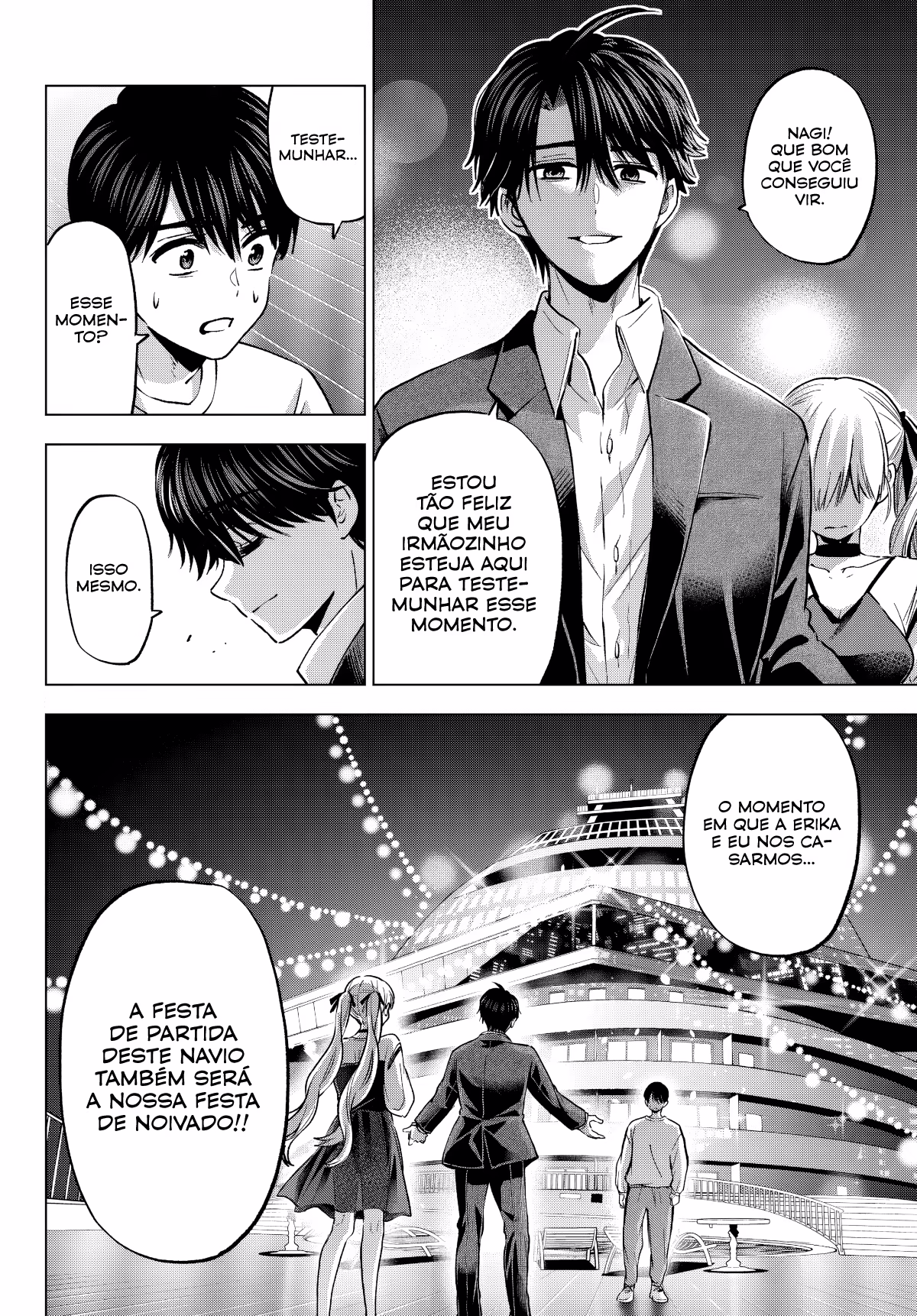 Kakkou no Iinazuke, capítulo 315, página 3