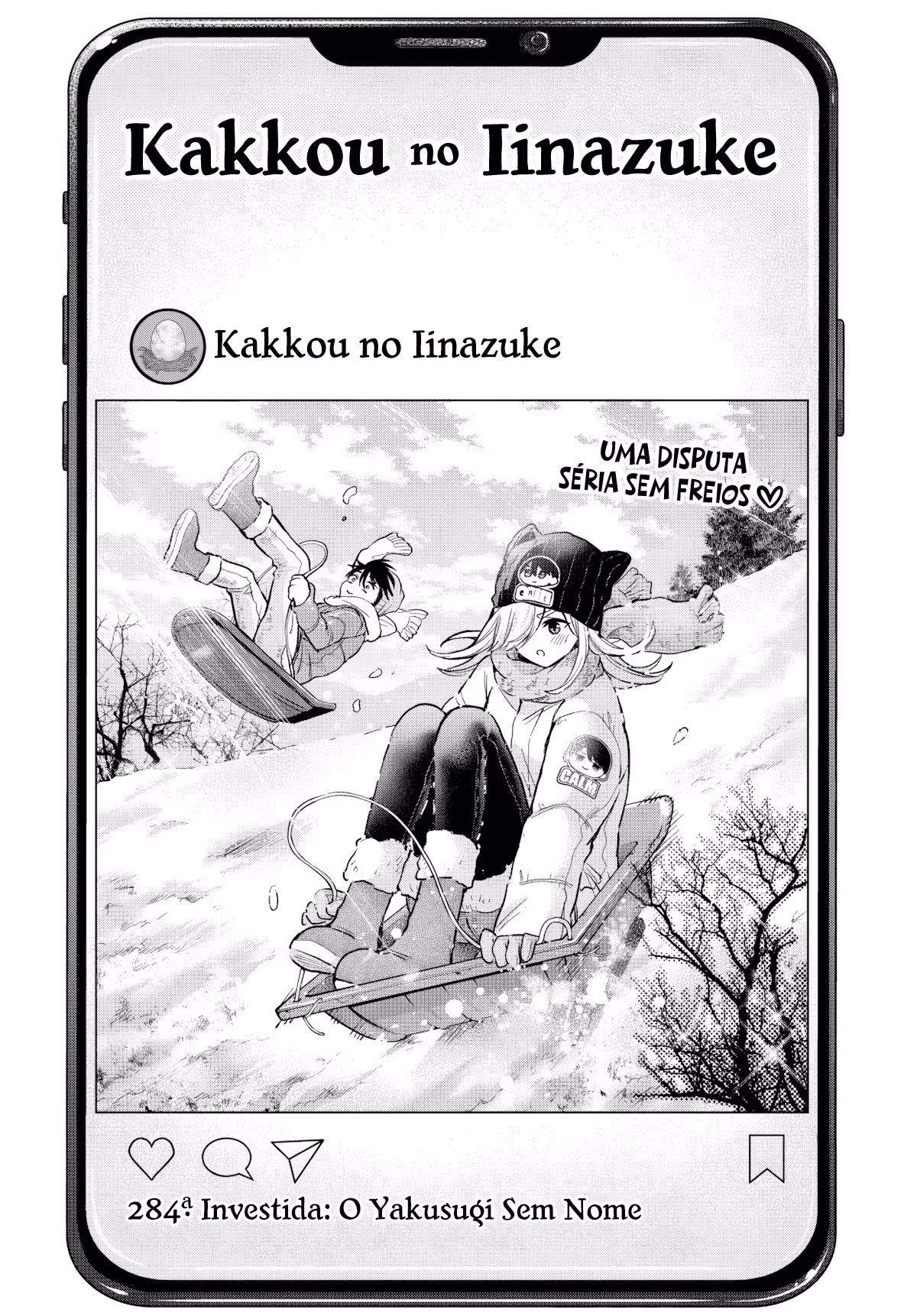 Kakkou no Iinazuke, capítulo 284, página 2
