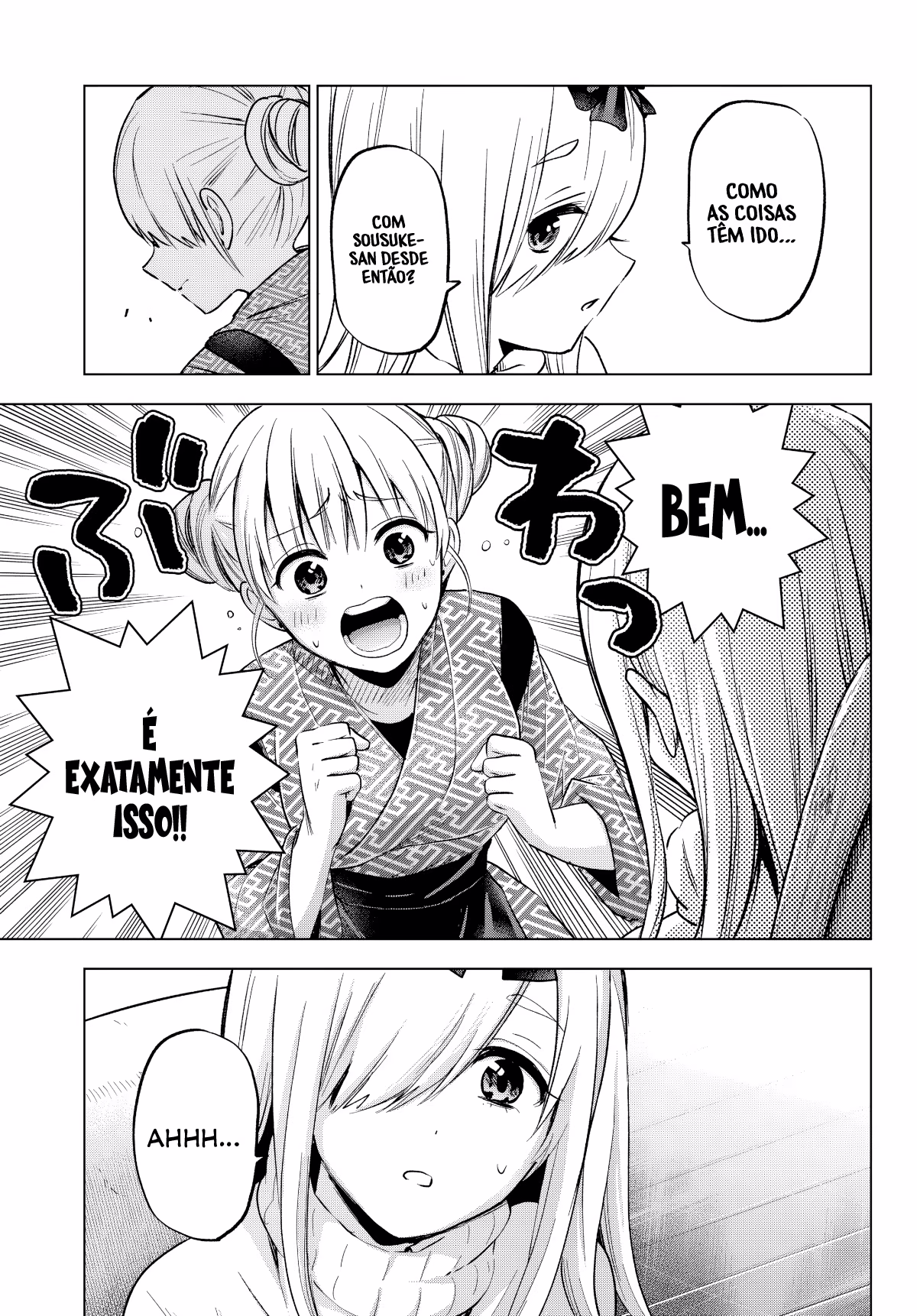 Kakkou no Iinazuke, capítulo 192, página 4