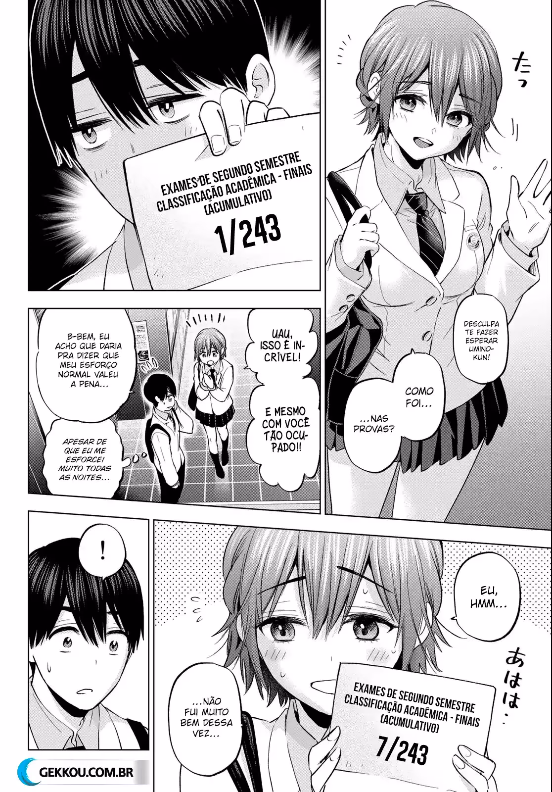 Kakkou no Iinazuke, capítulo 157, página 4