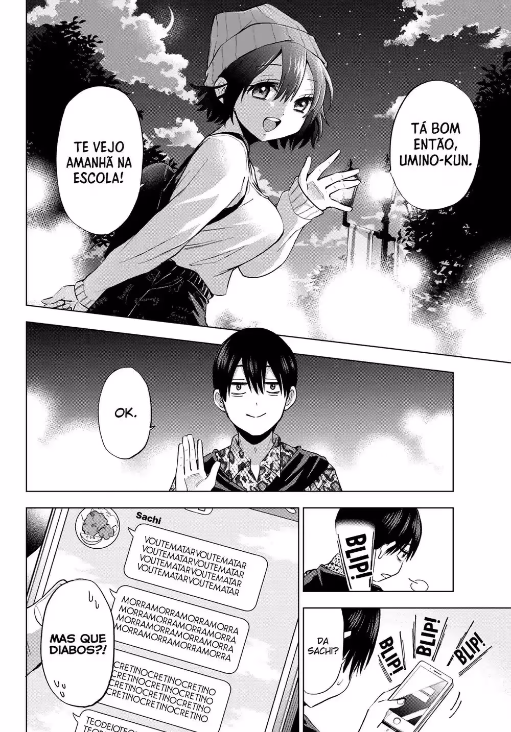 Kakkou no Iinazuke, capítulo 21, página 3