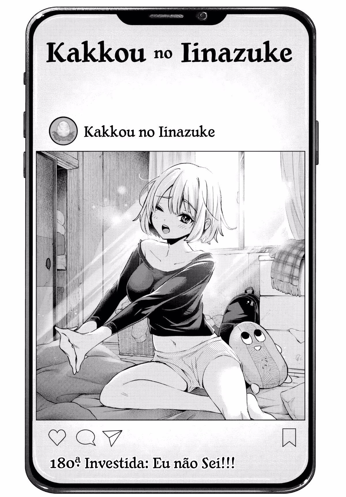 Kakkou no Iinazuke, capítulo 180, página 2