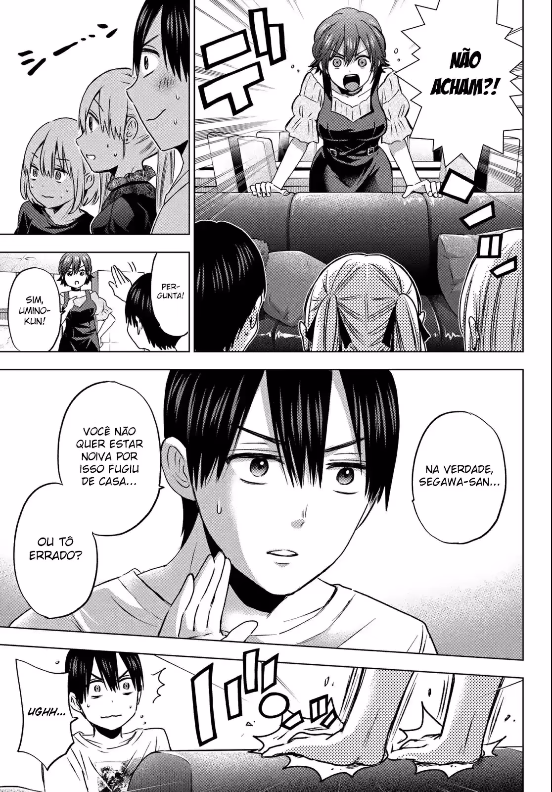 Kakkou no Iinazuke, capítulo 57, página 4