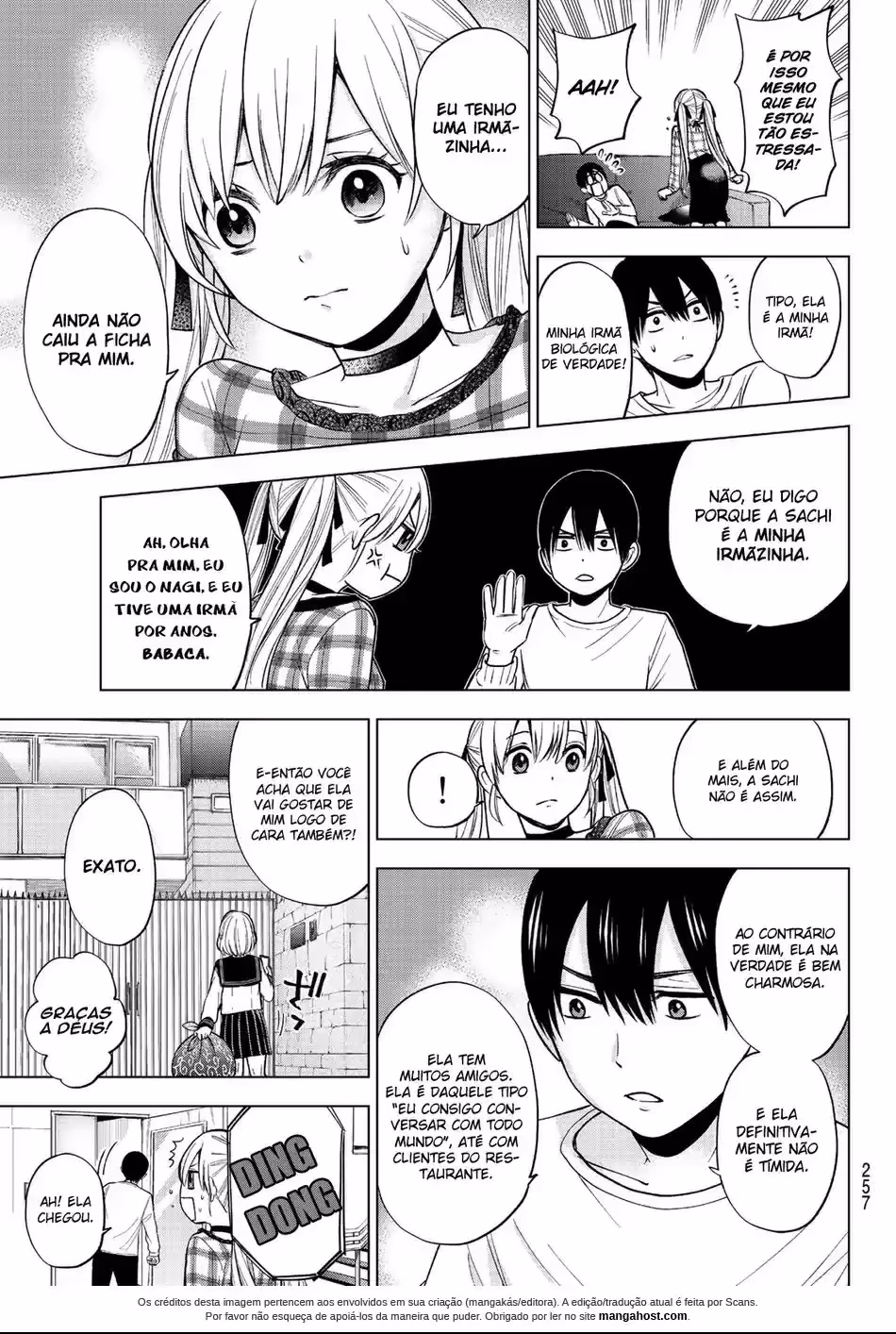 Kakkou no Iinazuke, capítulo 8, página 4