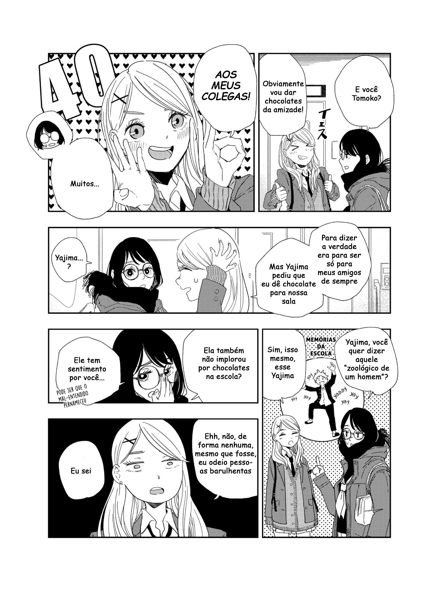 Tomoko & Mitsuki, capítulo 4, página 3